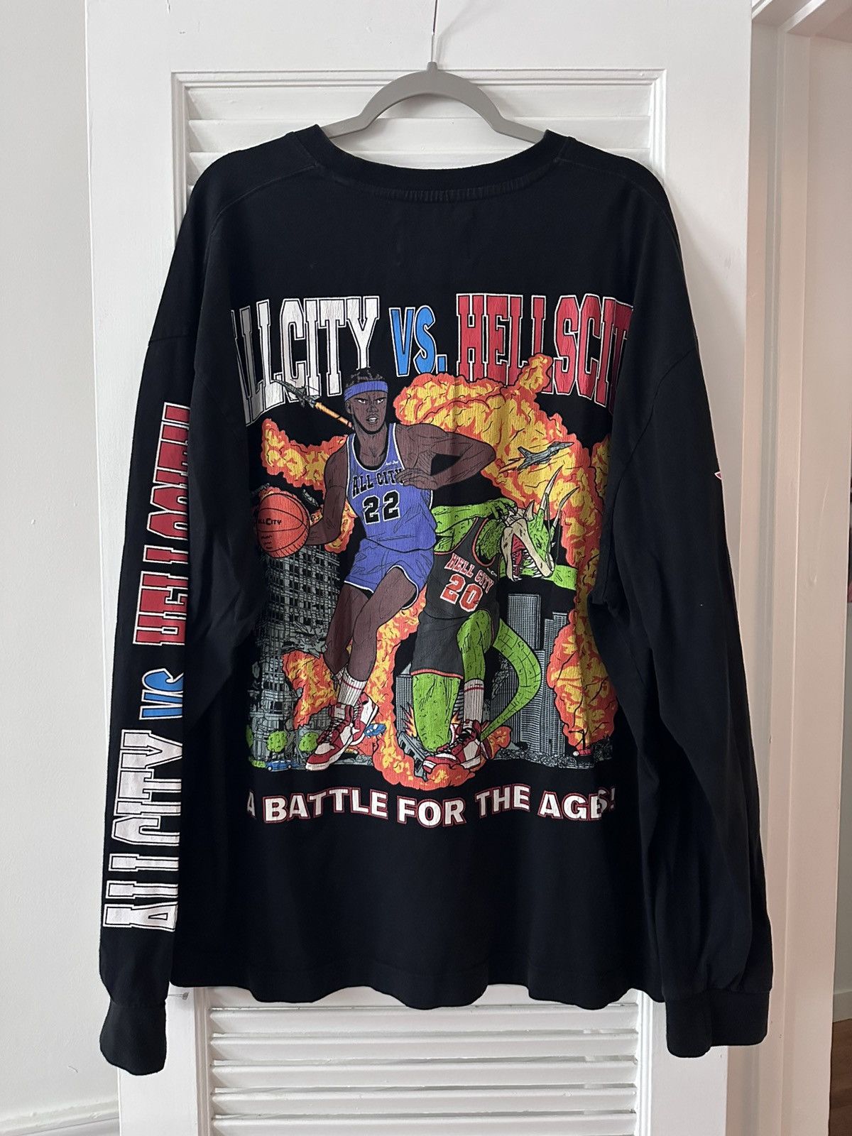 Just Don Just Don “All City vs. Hell City” Long Sleeve 2XL Size US XXL / EU 58 / 5 - 7 Thumbnail