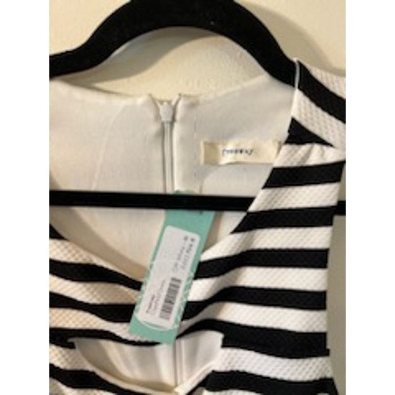 Freewheelers Freeway Apparel Black & White Sleeve Dress Size Medium Size M / US 6-8 / IT 42-44 - 3 Thumbnail