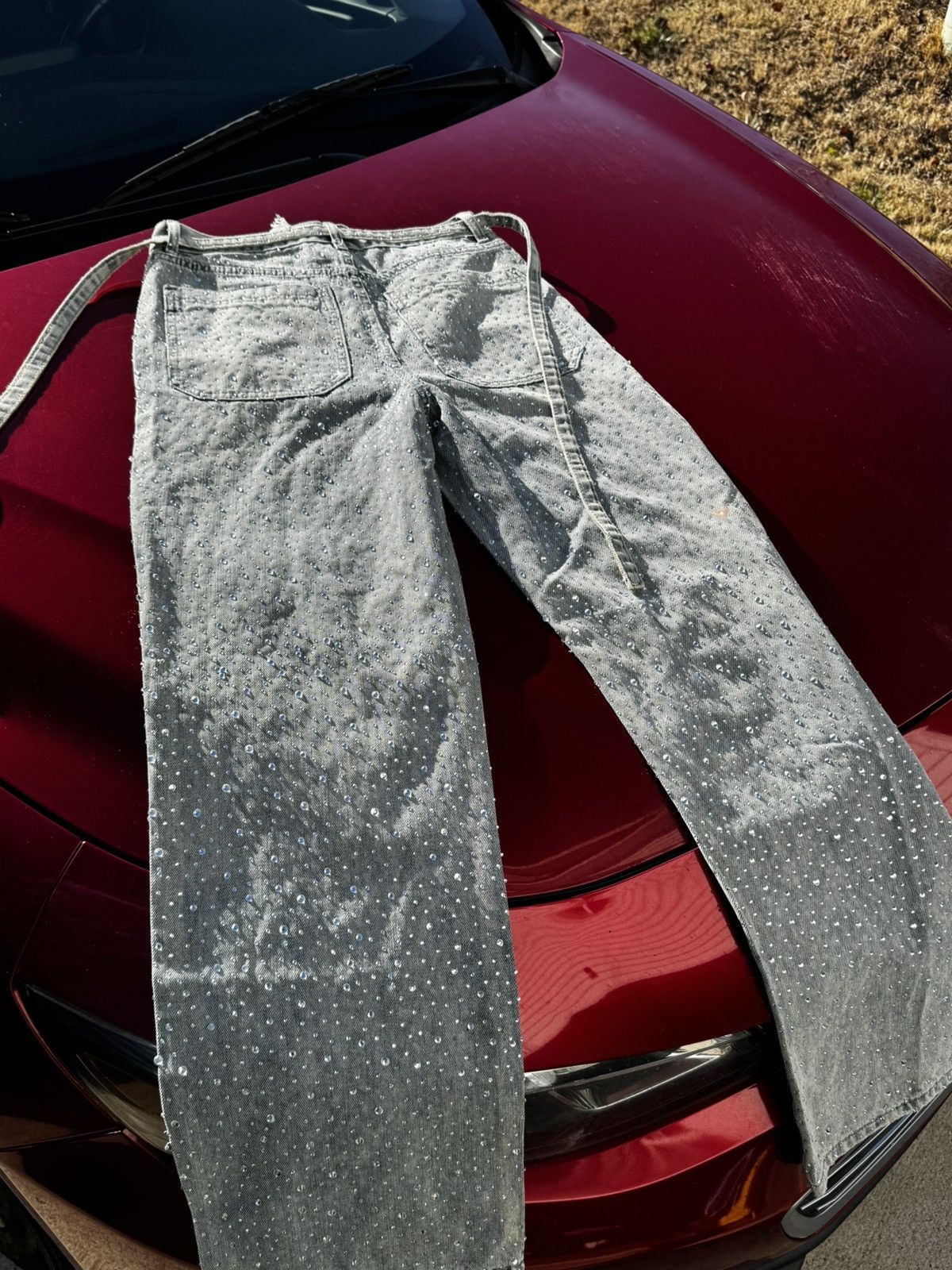 Other Aelfric eden Rhinestone jeans ! size 30 Size US 30 / EU 46 - 4 Thumbnail