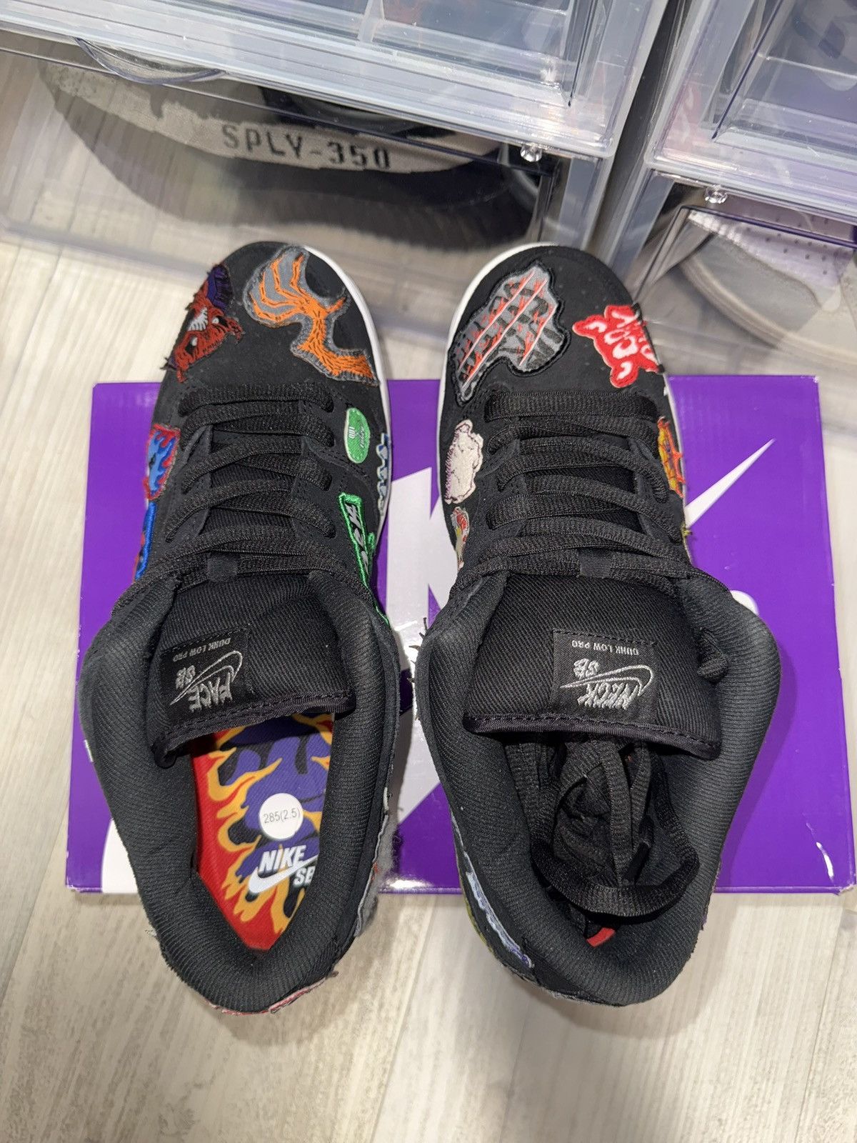 Nike SB Nike SB Dunk Low Pro QS Neckface Size US 10.5 / EU 43-44 - 6 Thumbnail