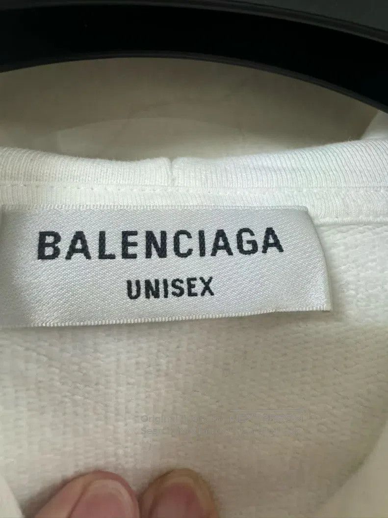 Balenciaga Balenciaga Grain Print Letter Hoodie Size US S / EU 44-46 / 1 - 3 Thumbnail