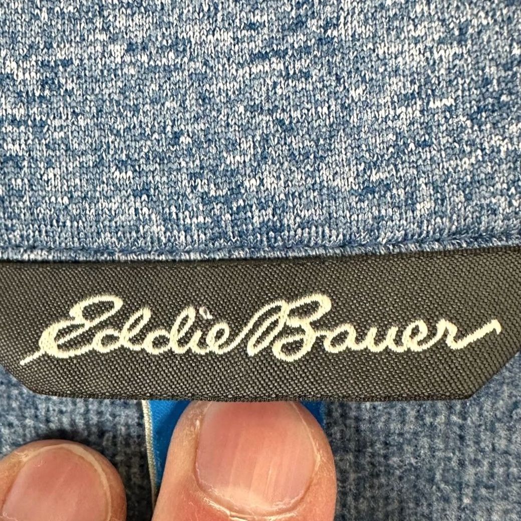 Eddie Bauer Eddie Bauer Shirt Mens L Blue First Ascent Pullover Sweatshirt Men Half Zip Fleece Line Size US L / EU 52-54 / 3 - 4 Thumbnail
