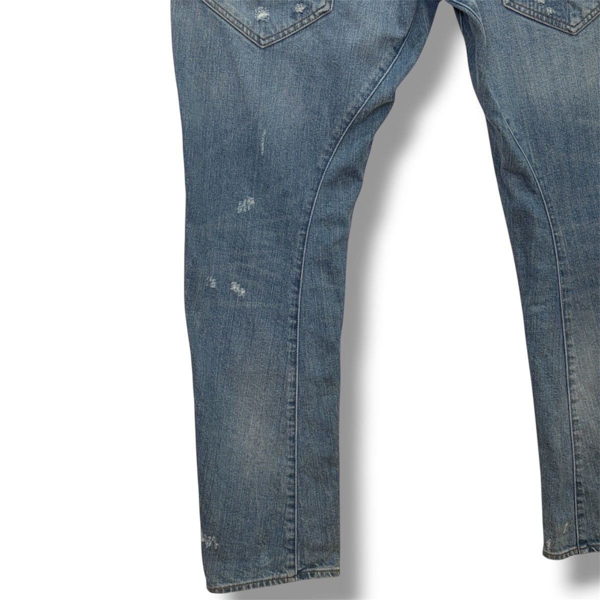 G-Star G-Star RAW D-Staq 3D Slim Jeans 36x32 Distressed 40" Waist Size US 36 / EU 52 - 9 Thumbnail
