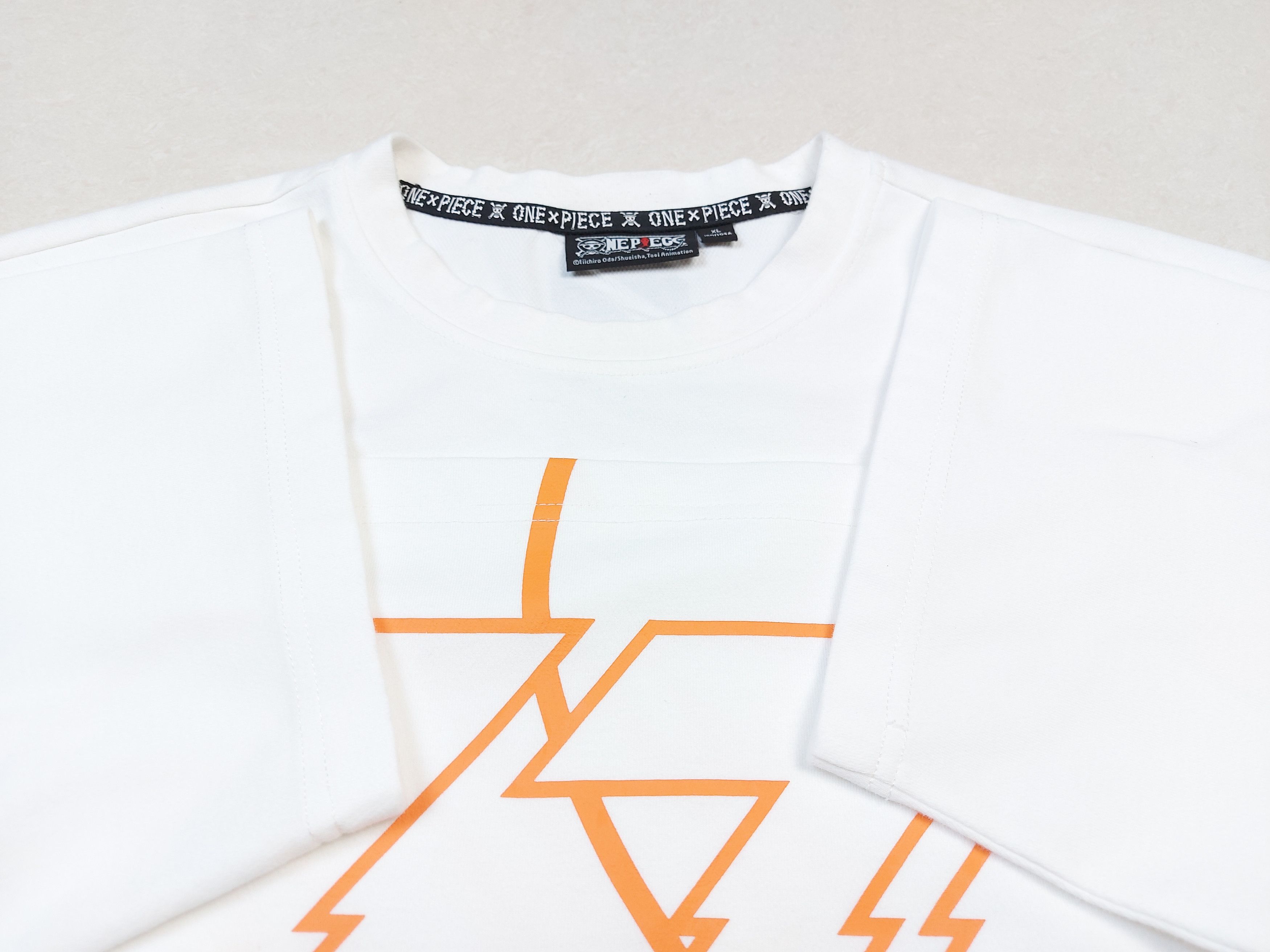 Anime × One Piece × Vintage Vintage One Piece Logo Reflective TEE Size US XL / EU 56 / 4 - 11 Thumbnail
