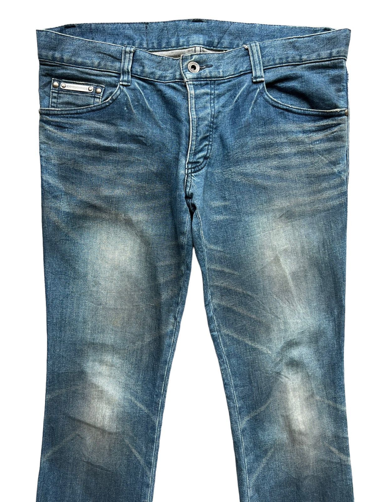 5351 POUR LES HOMMES 5351 Pour Les Homme Low Rise Skinny Fit Stretch Rusty Jeans Size US 35 - 3 Thumbnail