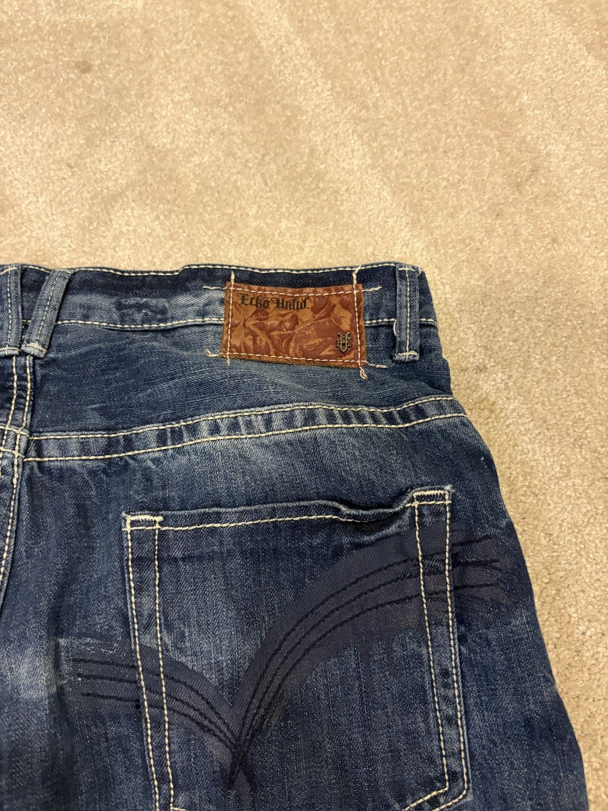 Ecko Unltd. Vintage Ecko Untld Jeans Size US 37 - 3 Thumbnail