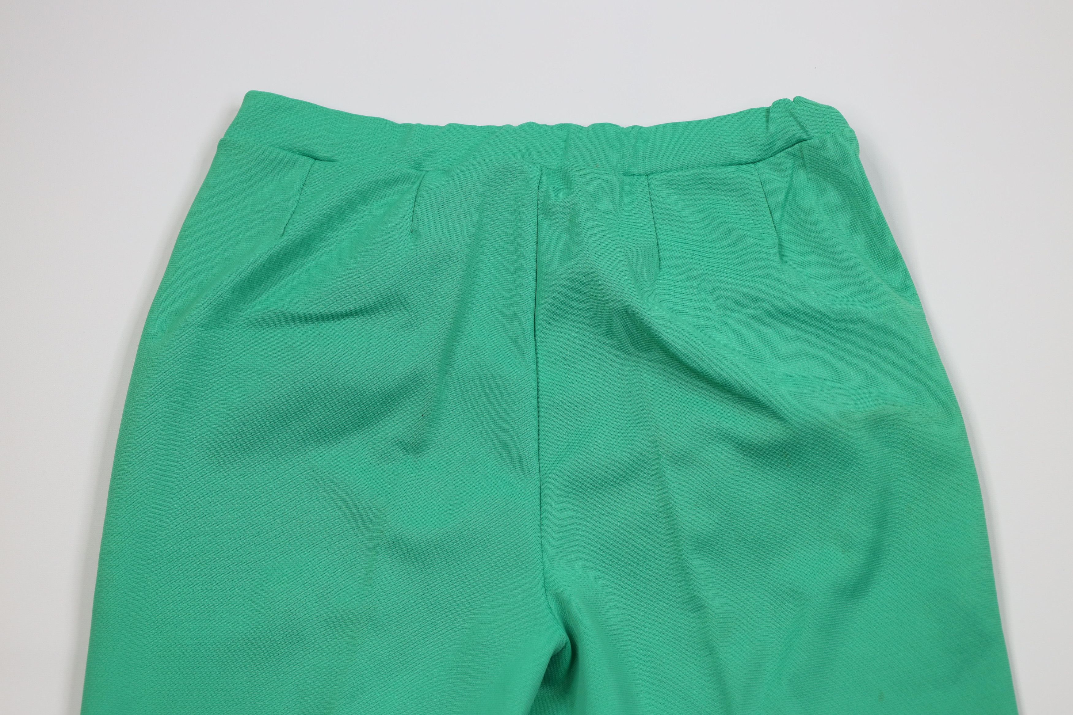 Vintage Vintage 70s Streetwear Wide Leg Bell Bottoms Pants Green Size 32" / US 10 / IT 46 - 14 Thumbnail