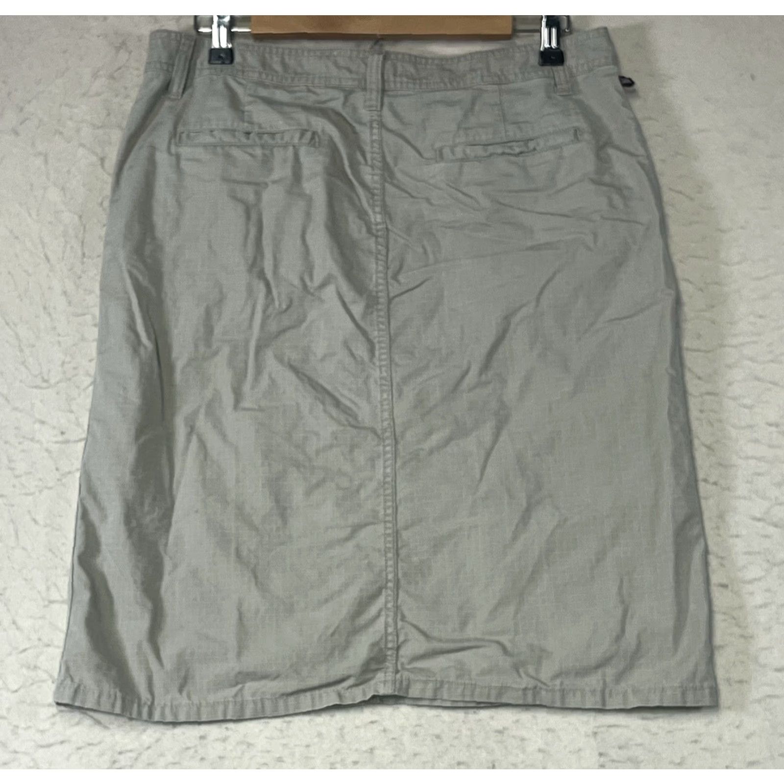 Ralph Lauren Ralph Lauren Polo Jeans Co Women’s Size 10 Midi Tan Beige 100% Cotton Skirt Size 32" / US 10 / IT 46 - 2 Thumbnail