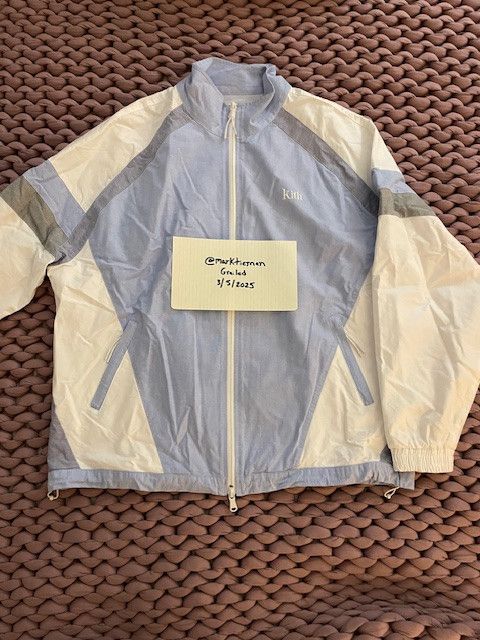 Kith SS2022 Zip Up Track Jacket Size Large