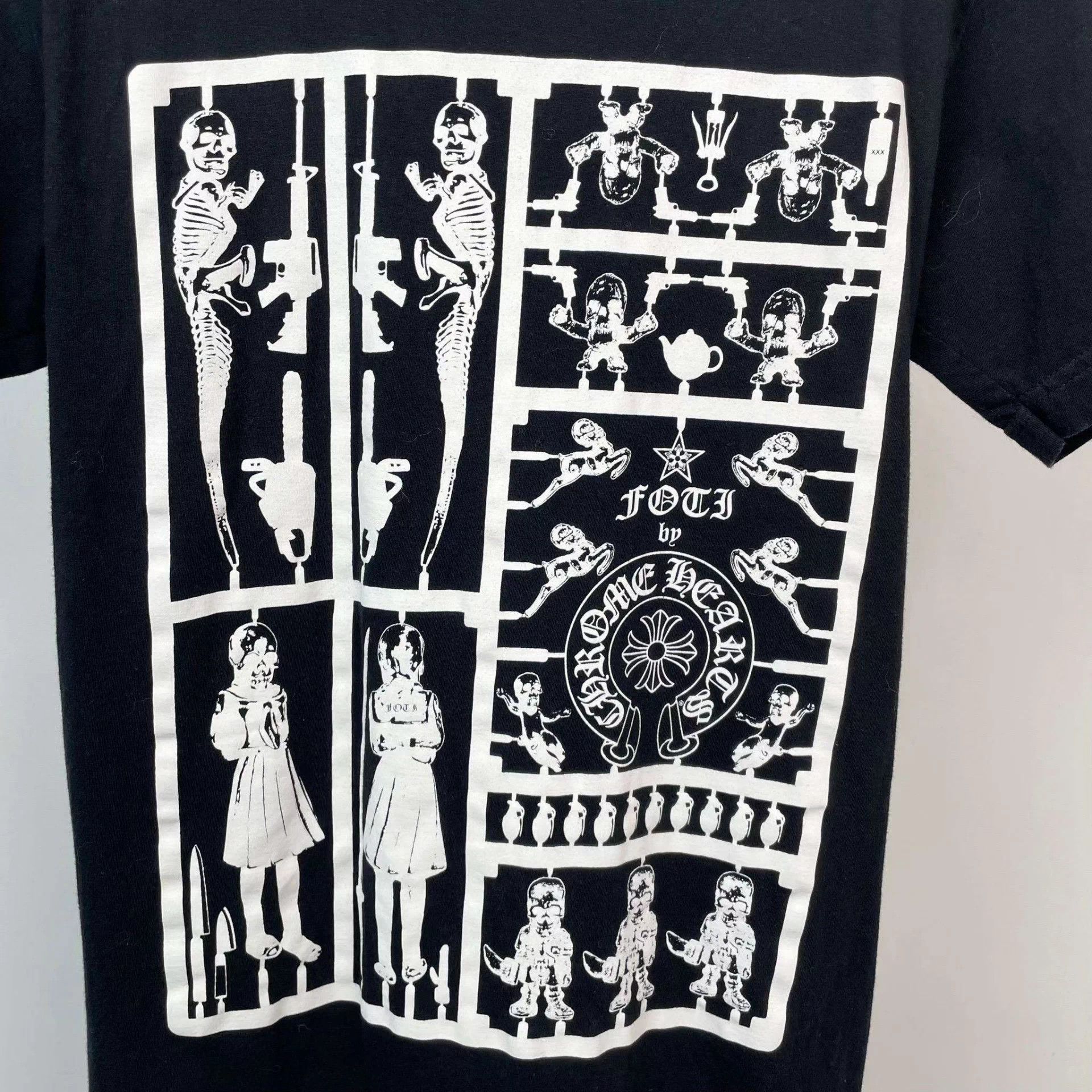 Chrome Hearts Chrome Hearts Cotton Foti Short-Sleeve 92B Black Size US S / EU 44-46 / 1 - 9 Thumbnail