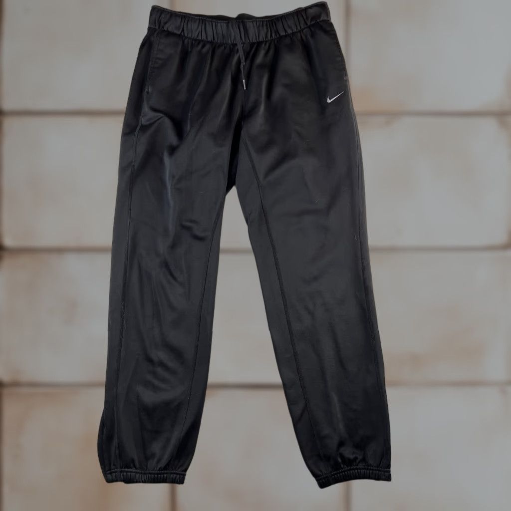 Nike Nike Therma Training Pants Men M Dri-Fit Fleece Lined Jogger Sweatpants Black Size US 31 - 1 Thumbnail