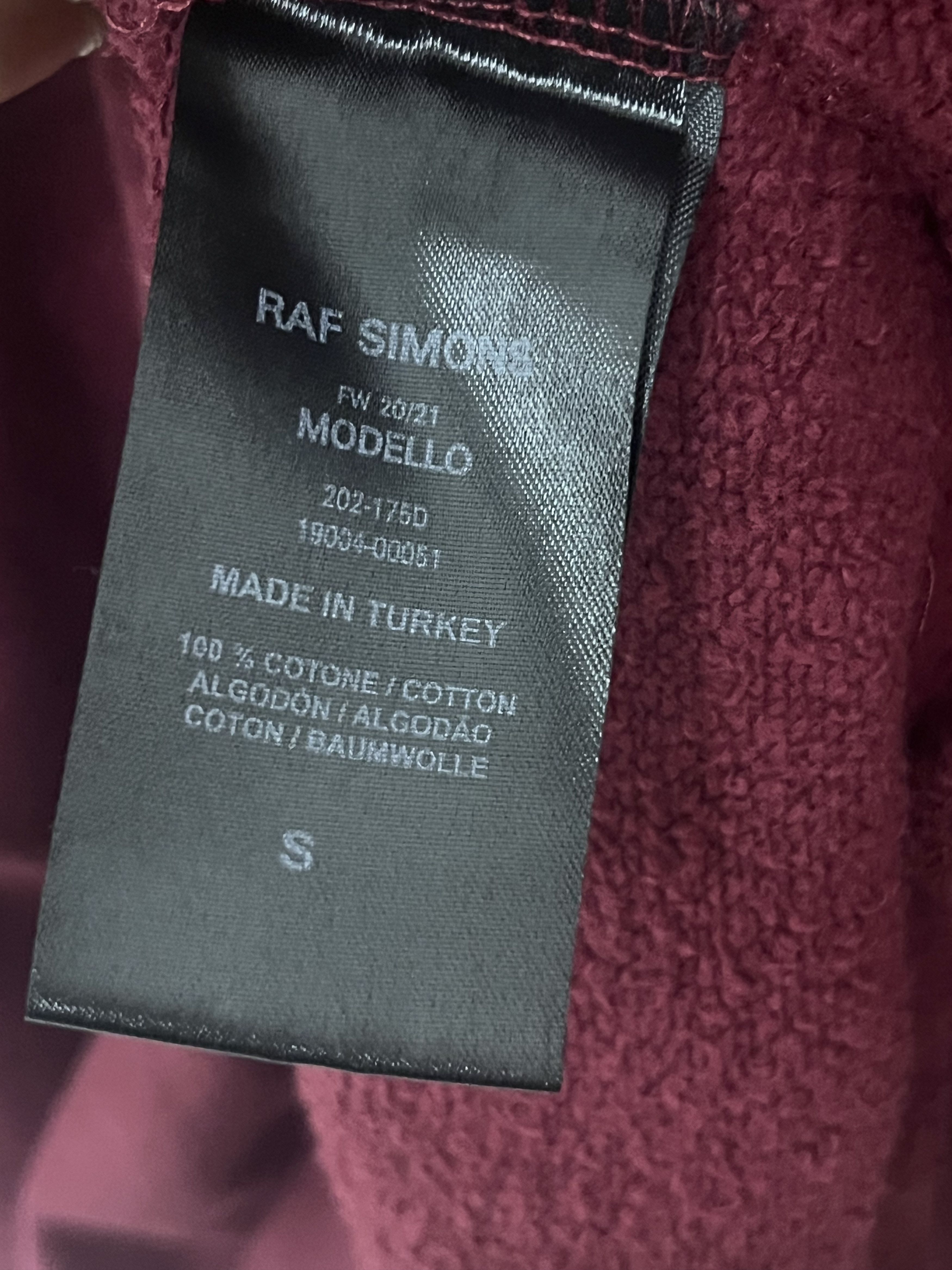 Raf Simons Raf Simons University of Antwerp Distressed Hoodie Size US S / EU 44-46 / 1 - 7 Thumbnail