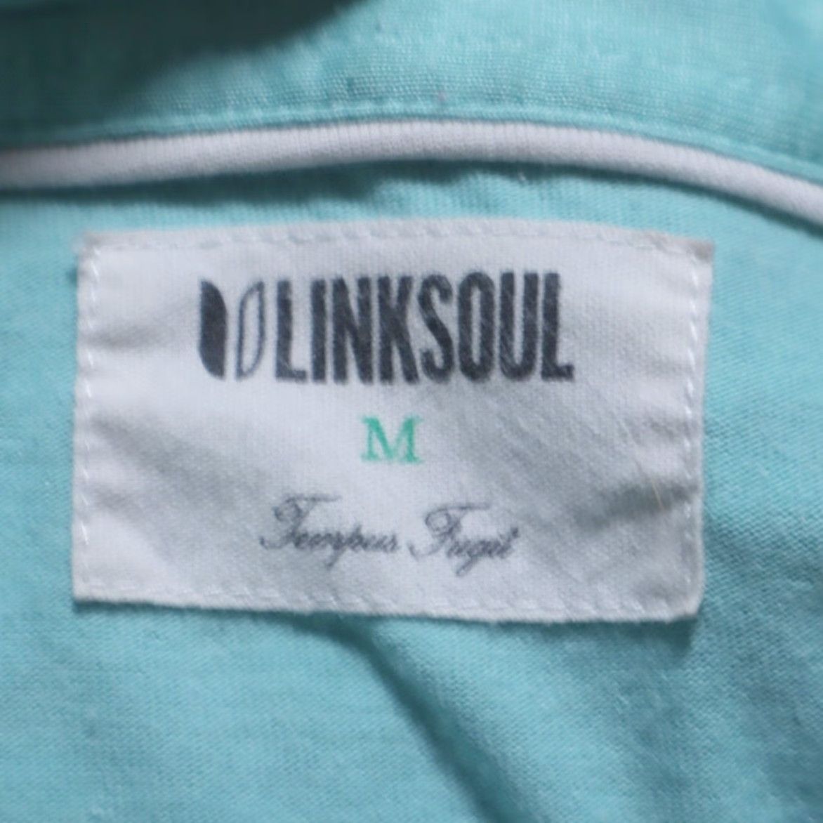 Vintage Linksoul Soft Cotton Blend Polo Shirt Green Men's M Size US M / EU 48-50 / 2 - 5 Thumbnail