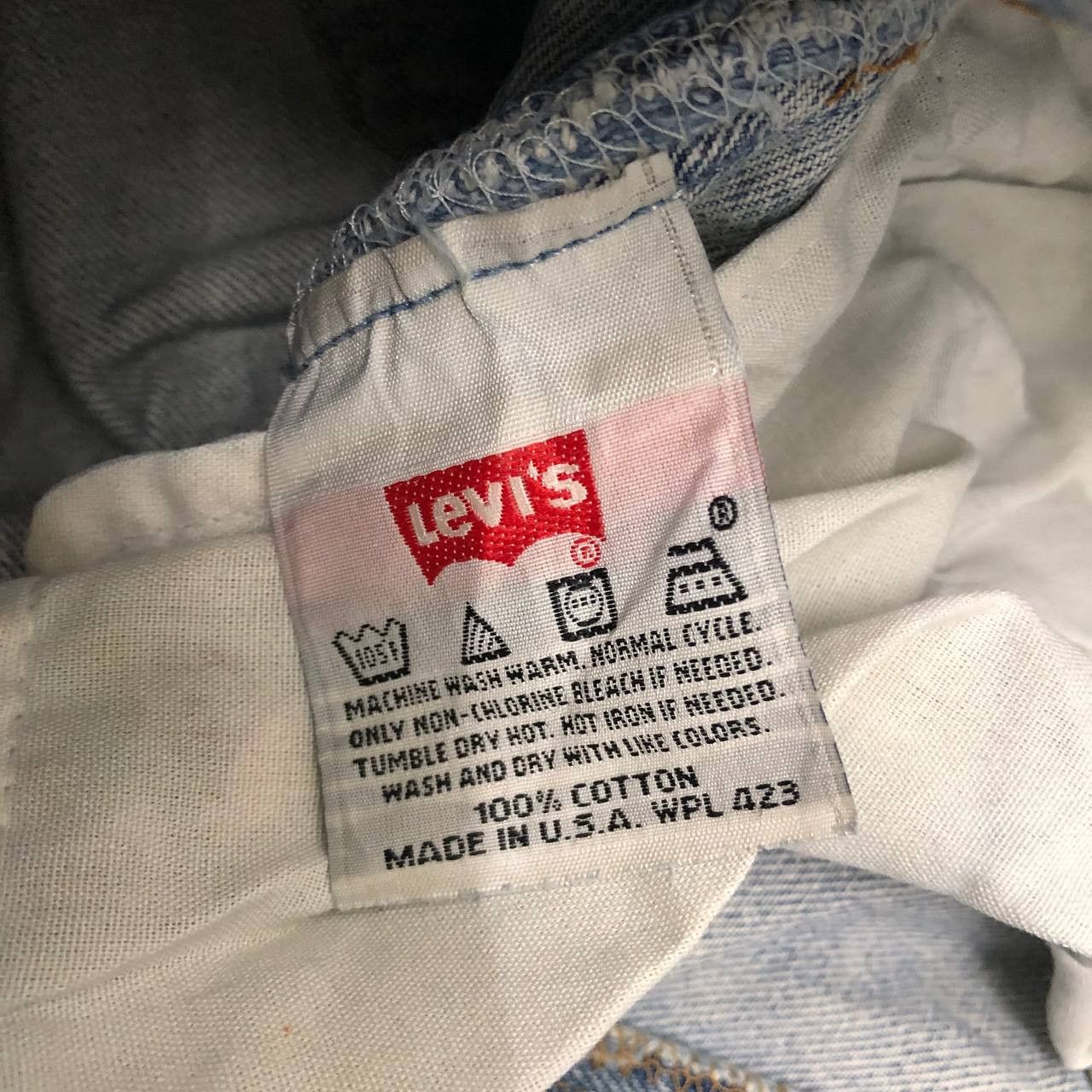 Levi's × Levi's Vintage Clothing P768 VTG 501 LEVI'S MADE IN USA RIPPED JEANS GRUNGE Size US 32 / EU 48 - 11 Thumbnail