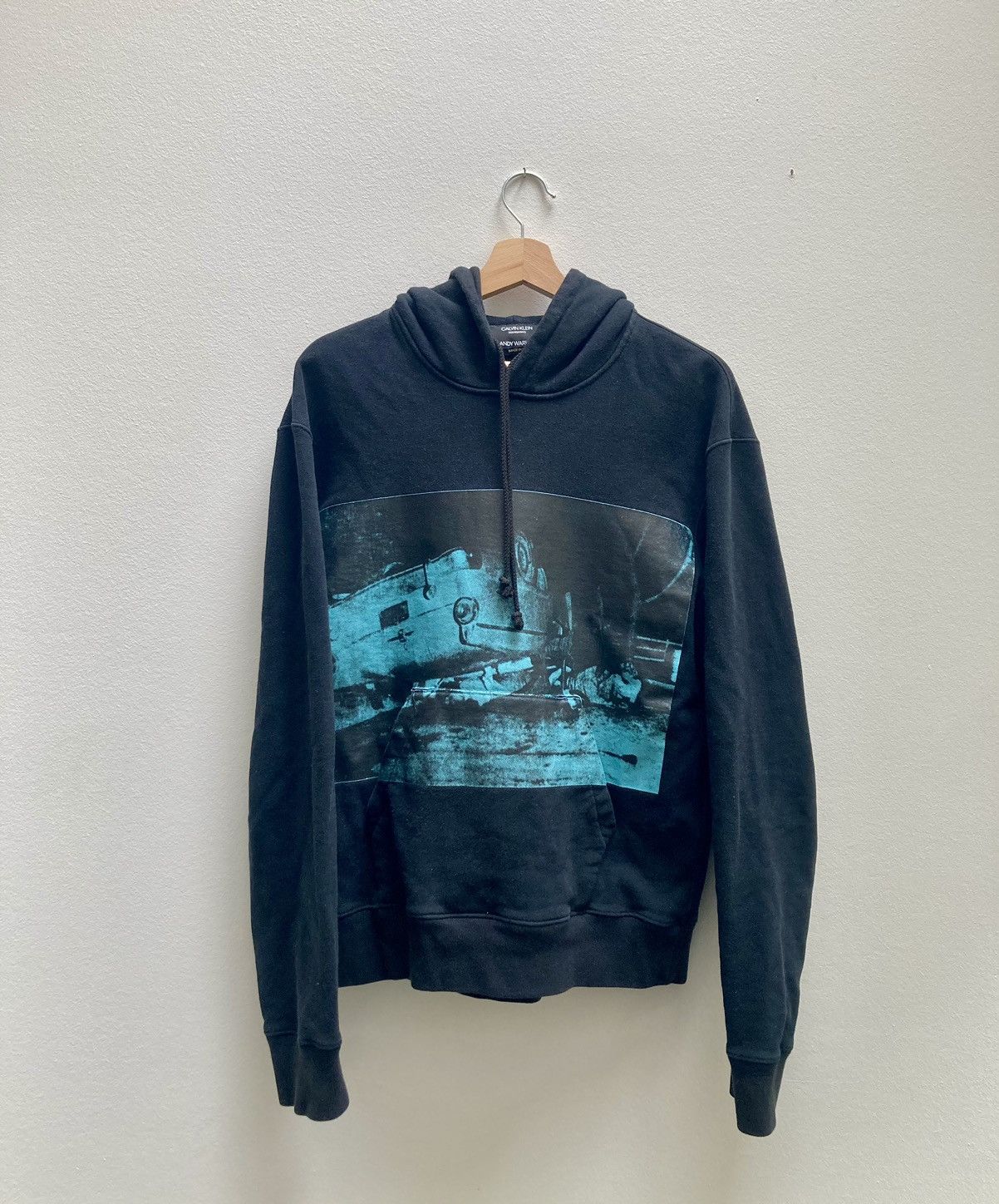 Raf Simons Raf simons for Calvin Klein 205w39nyc car crash hoodie Grailed