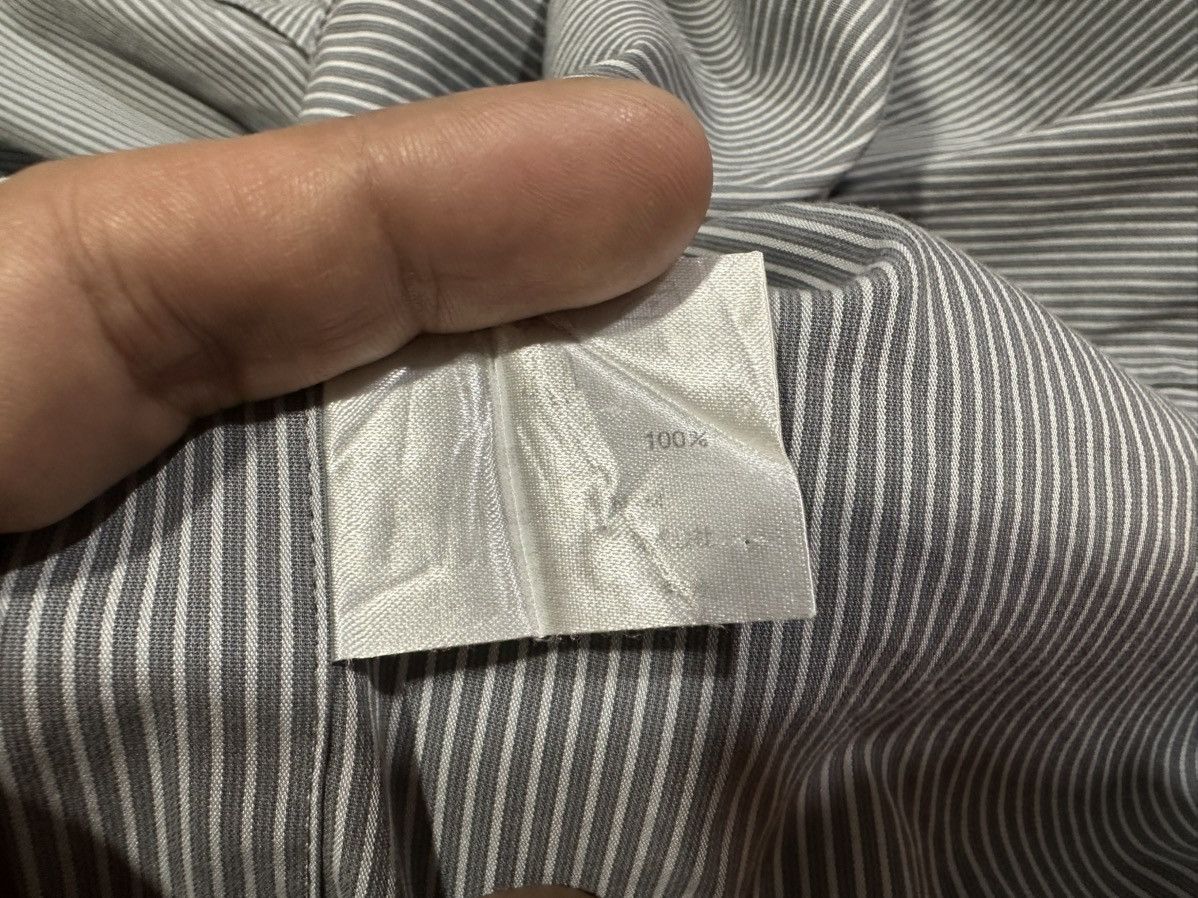 Japanese Brand × Kansai Yamamoto × Yohji Yamamoto 🔥Vintage Sissy By Kansai Yamamoto Striped Shirt Buttons Up Size US L / EU 52-54 / 3 - 4 Thumbnail