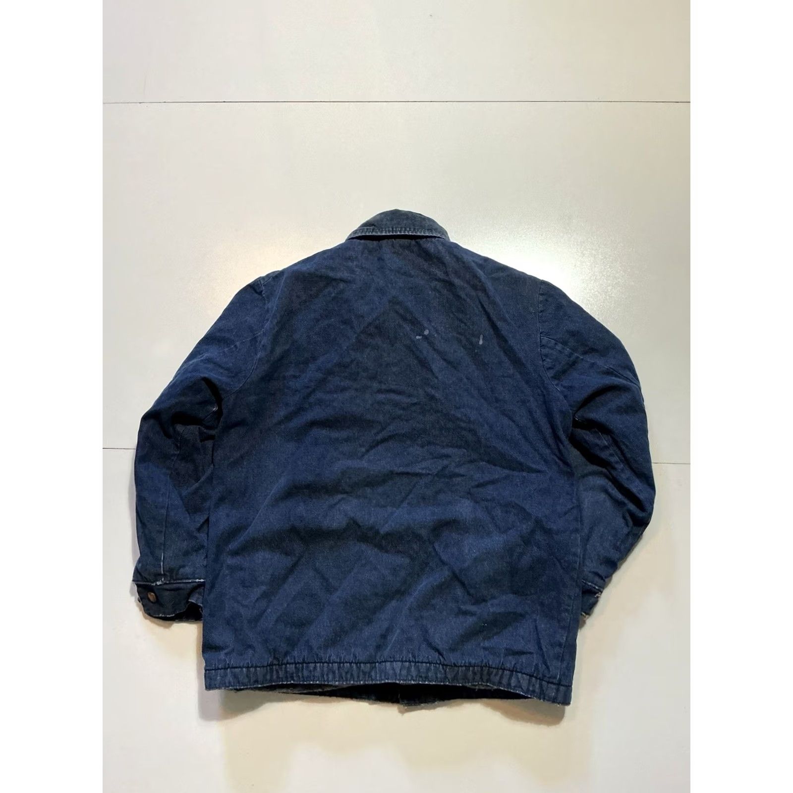 Wrangler VINTAGE Wrangler Blanket Lined Workwear Denim Chore Jacket USA Made 40 Blue Mens Size US 40 / EU 56 - 2 Thumbnail