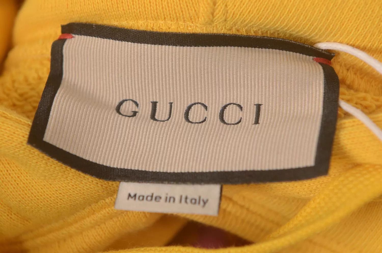 Gucci Gucci+ Yellow Oversize Hoodie S Size S / US 4 / IT 40 - 2 Thumbnail
