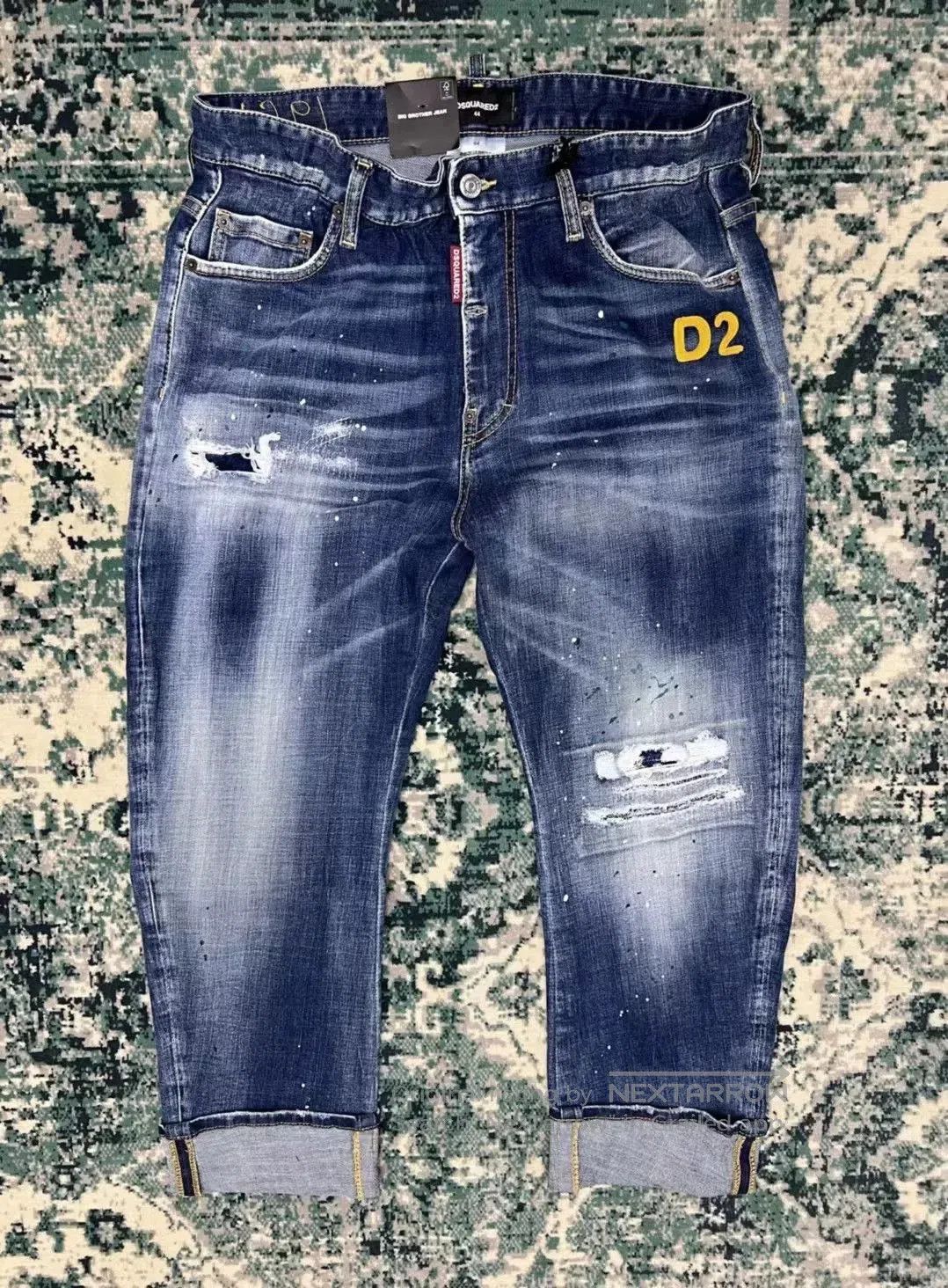 Dsquared2 Big Brother Mid-Waist Jeans.