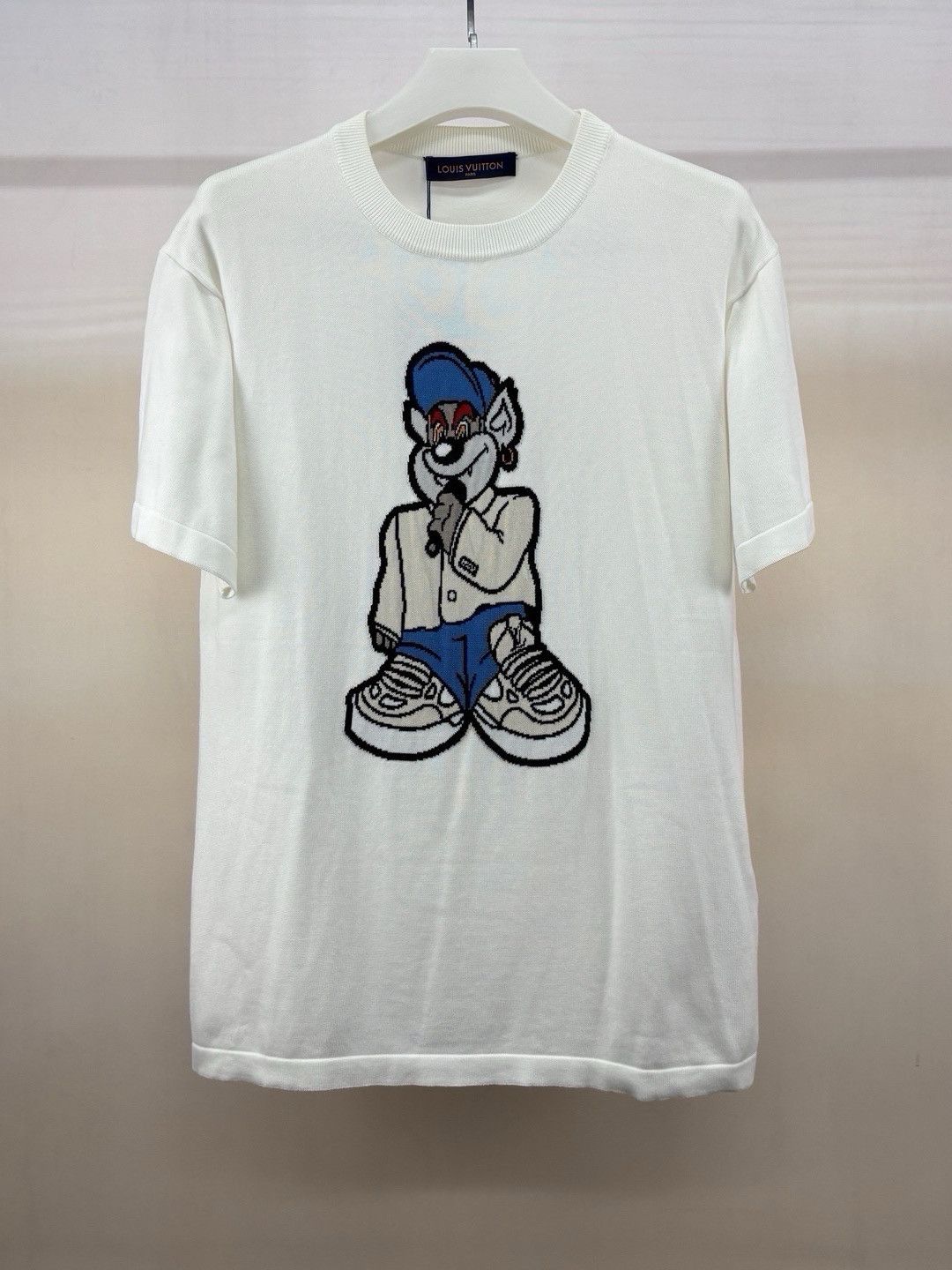 Louis Vuitton Louis Vuitton Cartoon Knit T-Shirt Size S Size US S / EU 44-46 / 1 - 1 Thumbnail