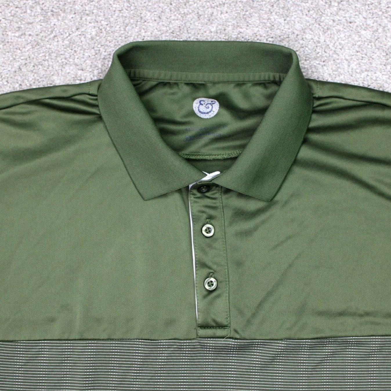 Vintage Kilburne & Finch Polo Shirt Mens 3XL XXXL Green 100% Polyester Short Sleeve Polo Shirt Mens Green 3XL XXXL Size US XXL / EU 58 / 5 - 6 Thumbnail