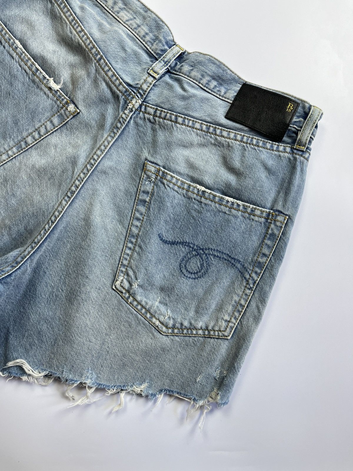 R13 R13 DAMON PLEATED SHORT Size 26" / US 2 / IT 38 - 4 Thumbnail
