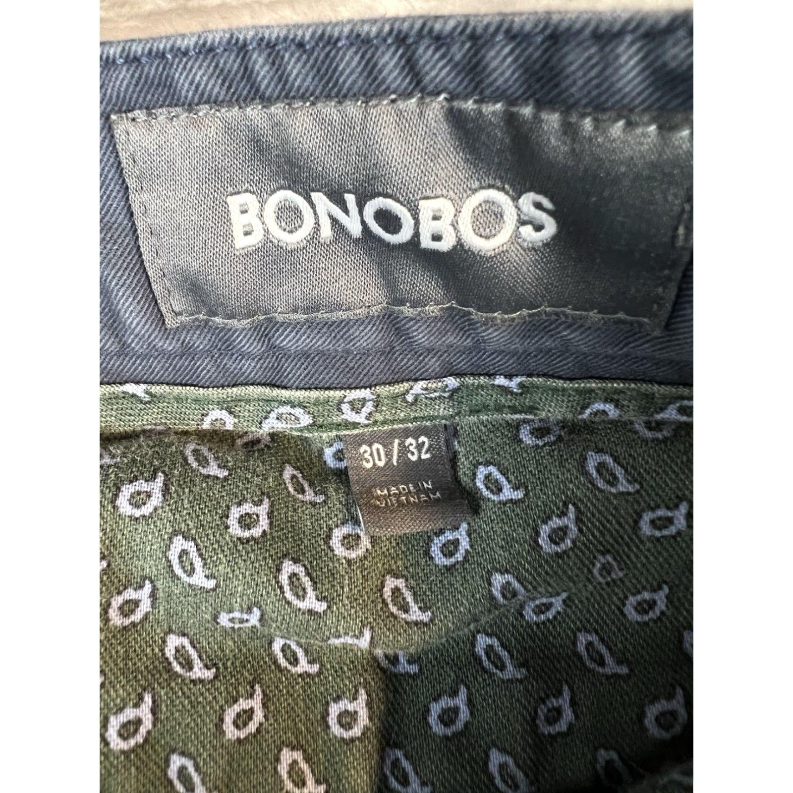 Bonobos Bonobos Pants Mens Navy Slim Fit Chinos 30x32 Lightweight Preppy Size US 30 / EU 46 - 4 Thumbnail