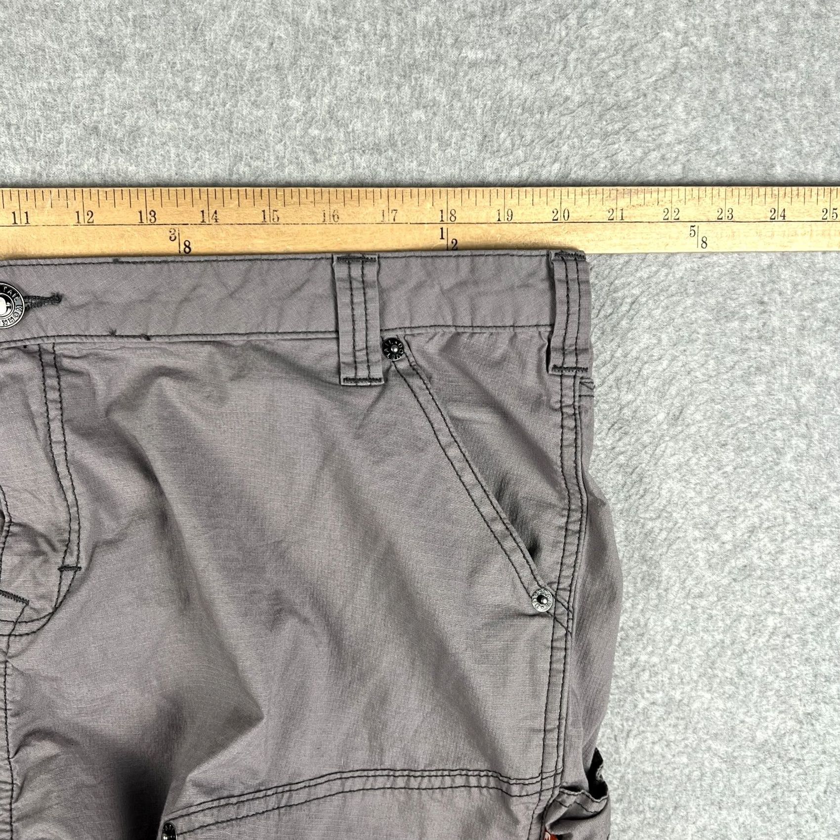 Vintage Dovetail Anna Ultra Light Trail Pants Stretch Womens 18 Grey Hiking Outdoors Size 40" / US 18 - 6 Thumbnail