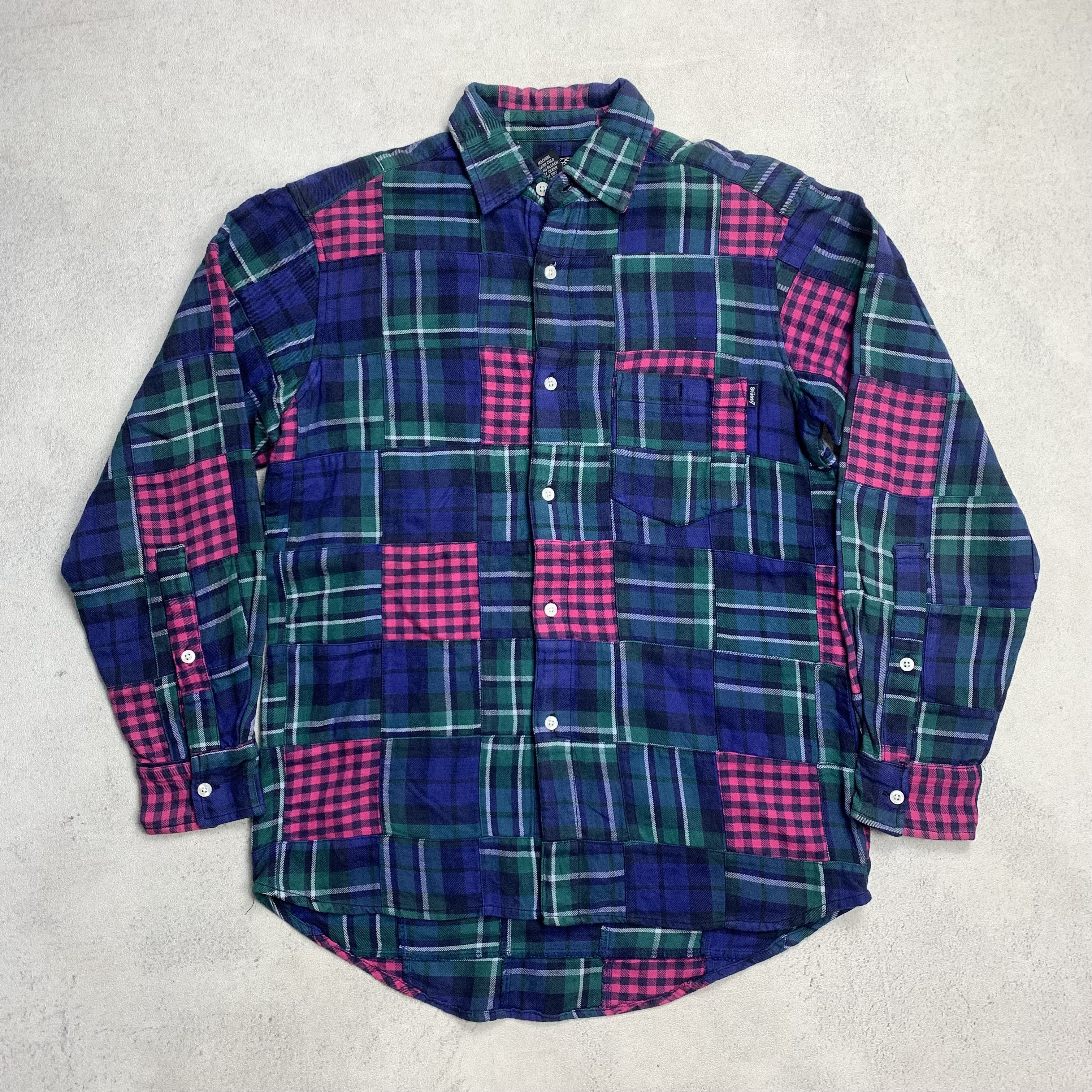 Stussy Stussy Patch Work Shirt Size US S / EU 44-46 / 1 - 1 Thumbnail