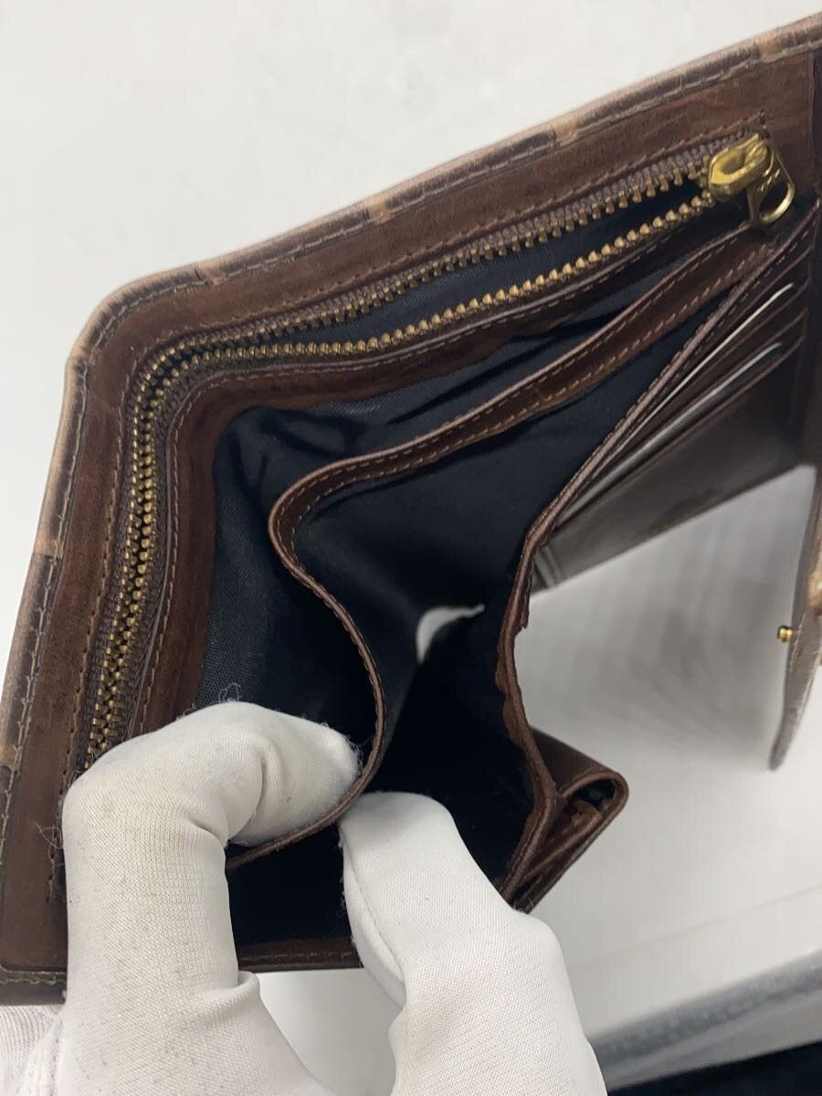 Vivienne Westwood Crocodile Embossed Leather Orb Wallet Size ONE SIZE - 6 Thumbnail