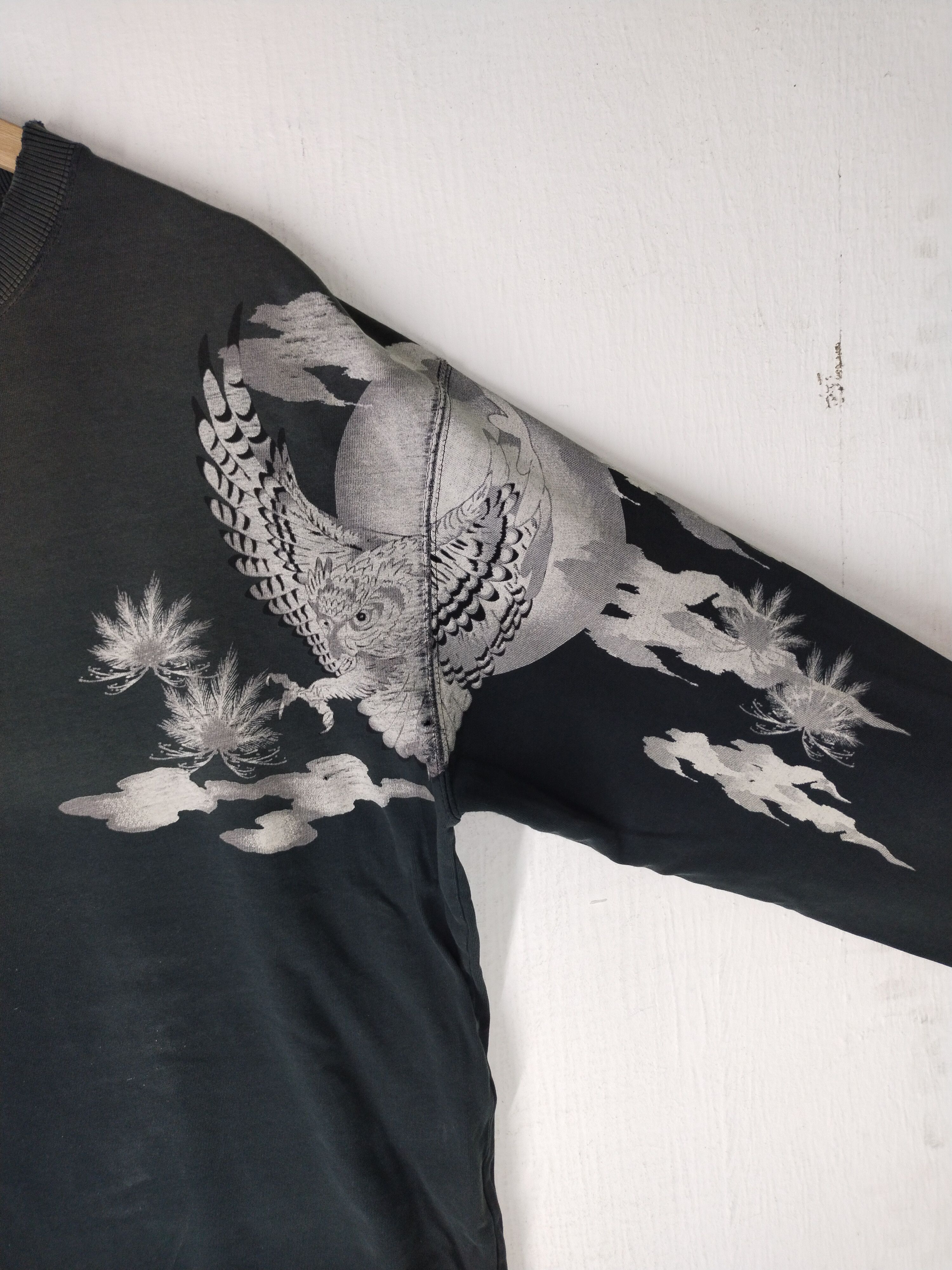 Vintage Vintage Sukajan Eagle Generation Kara Kuri Sweatshirt Size US L / EU 52-54 / 3 - 3 Thumbnail