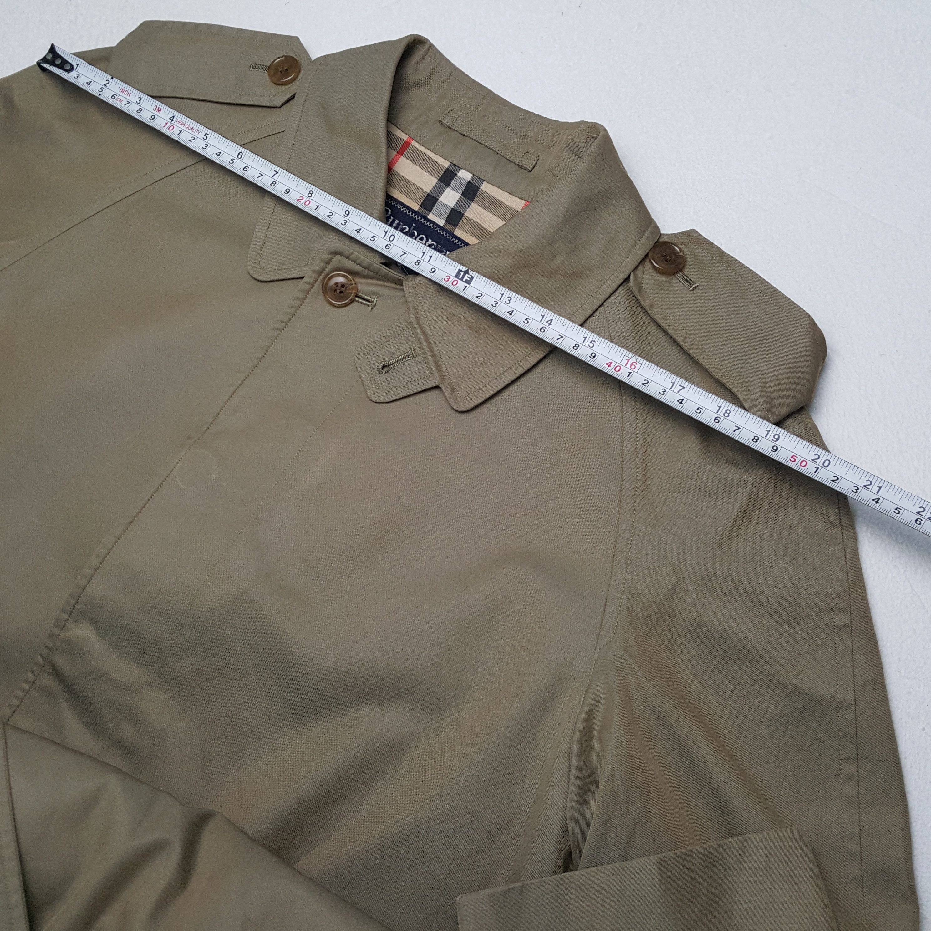 Burberry × Vintage BURBERRYS Luxury Brand Winter Style Trench Coat Jacket Size US M / EU 48-50 / 2 - 5 Thumbnail
