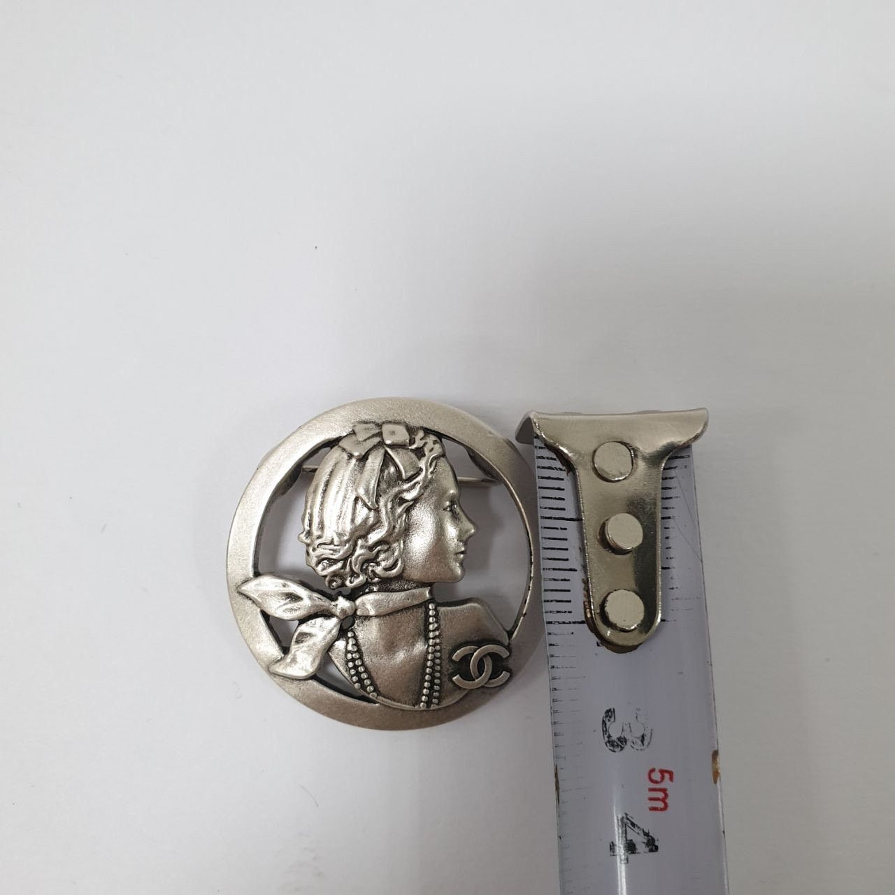 Chanel Chanel Silver-tone Mademoiselle Brooch Size ONE SIZE - 6 Thumbnail