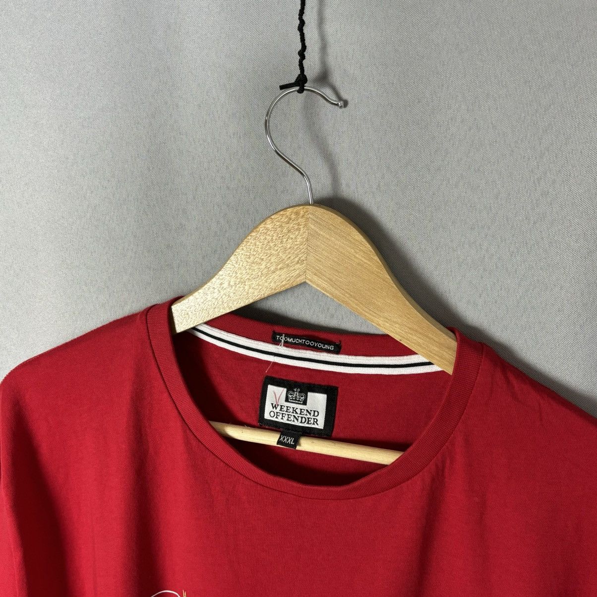 Weekend Offender Weekend Offender red t-shirt big logo 3xl casual streetwear Size US XXL / EU 58 / 5 - 3 Thumbnail