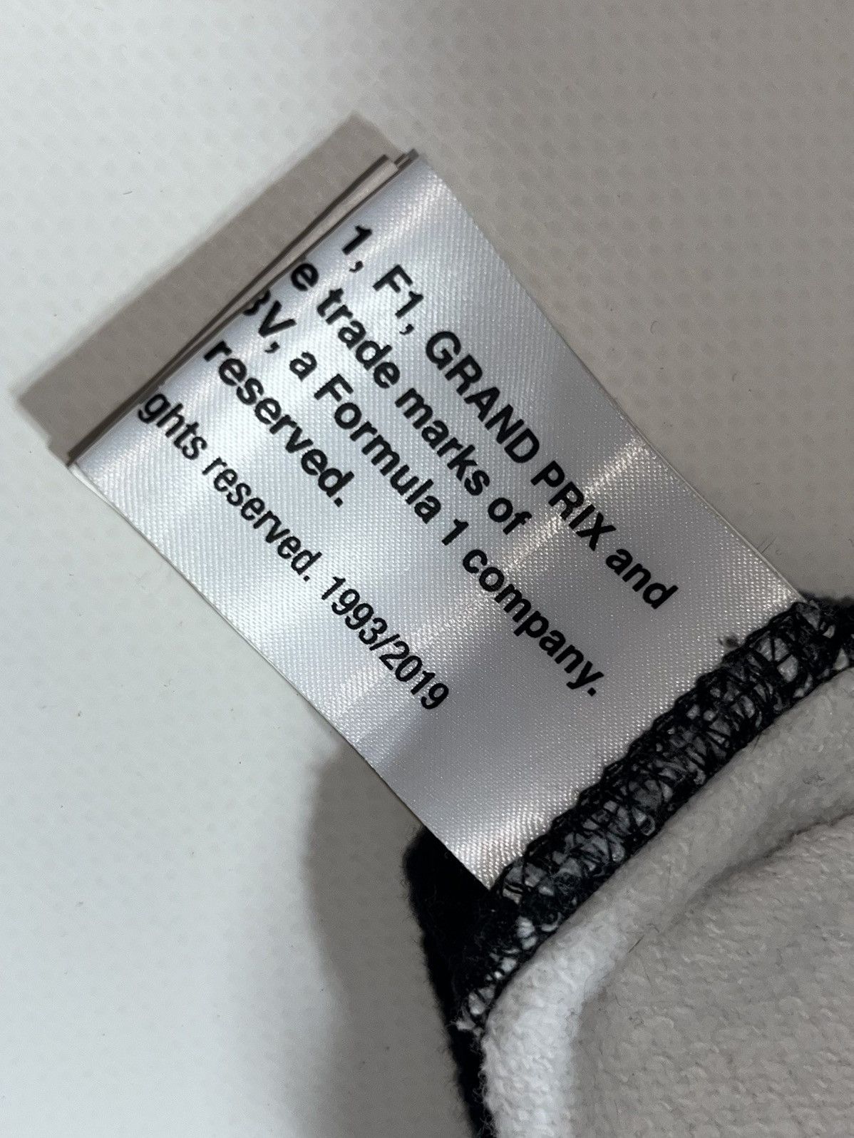 Bape BAPE x Formula 1 1000 Two Tone Hoodie Black/White Size US L / EU 52-54 / 3 - 9 Thumbnail