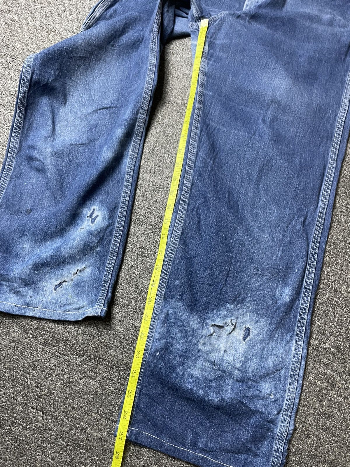 Lee × Vintage Vintage LEE Straight Cut Jeans Pants (92) Size US 30 / EU 46 - 7 Thumbnail