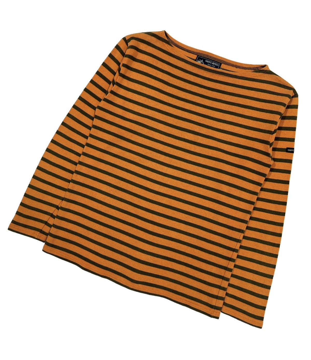 Saint James Vtg🔥Saint James Boatneck Marine Striped Longsleeve Tee Size US XXS / EU 40 - 6 Thumbnail