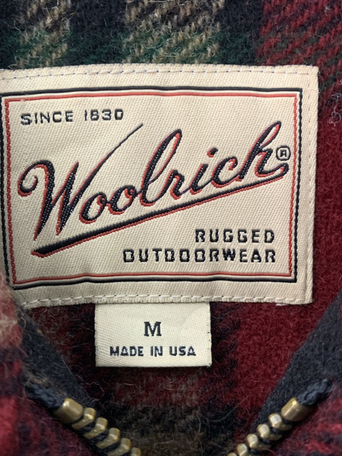 Woolrich Woolen Mills Vintage Woolrich Tartan Jacket Made In Usa Size US M / EU 48-50 / 2 - 9 Thumbnail