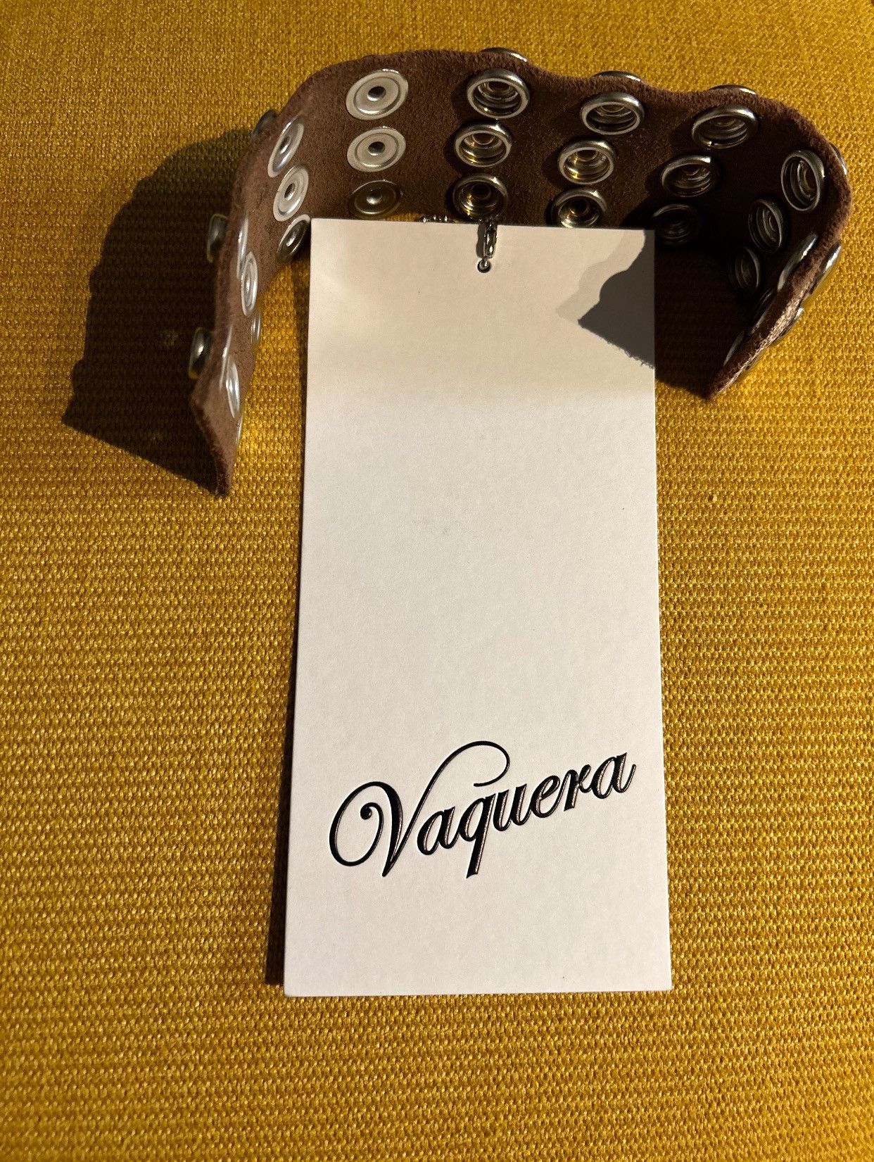 Vaquera CRACKED LEATHER BRACELET Size ONE SIZE - 5 Thumbnail