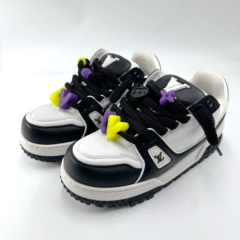 Louis Vuitton Louis Vuitton Trainer Panda Fat Ding shoes Size US 6.5 / EU 39-40 - 1 Thumbnail