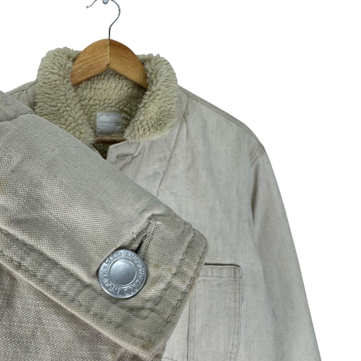 Good Enough ☀️GDEH HIROSHI FUJIWARA CHORE SHERPA JACKET Size US M / EU 48-50 / 2 - 9 Thumbnail