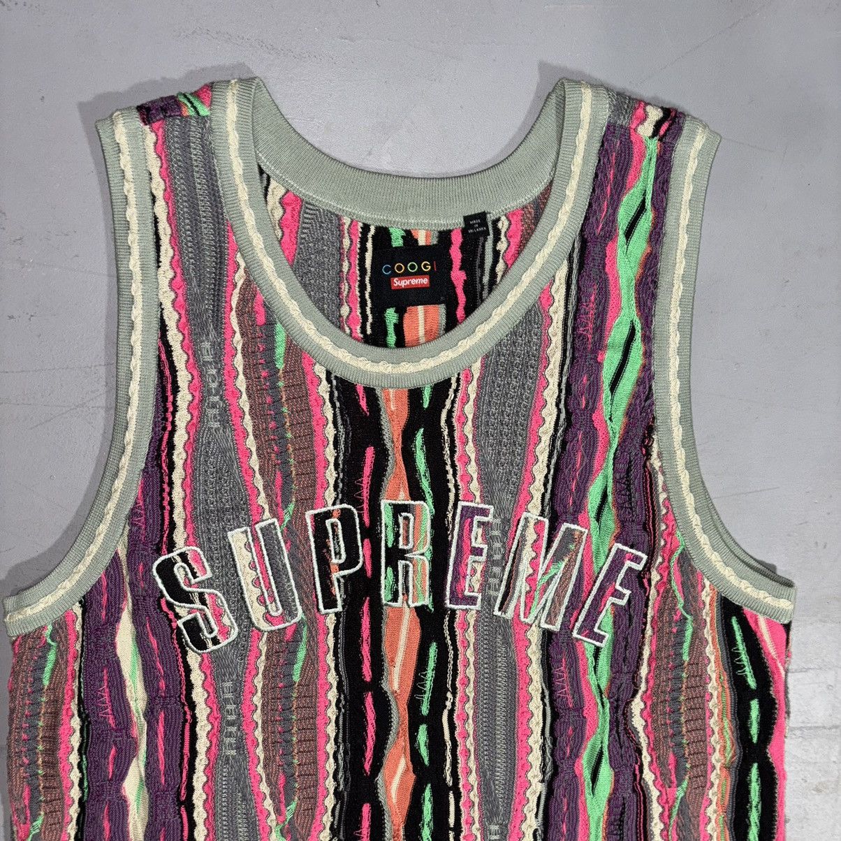 Coogi × Supreme Supreme Coogi Basketball Jersey Size US S / EU 44-46 / 1 - 5 Thumbnail