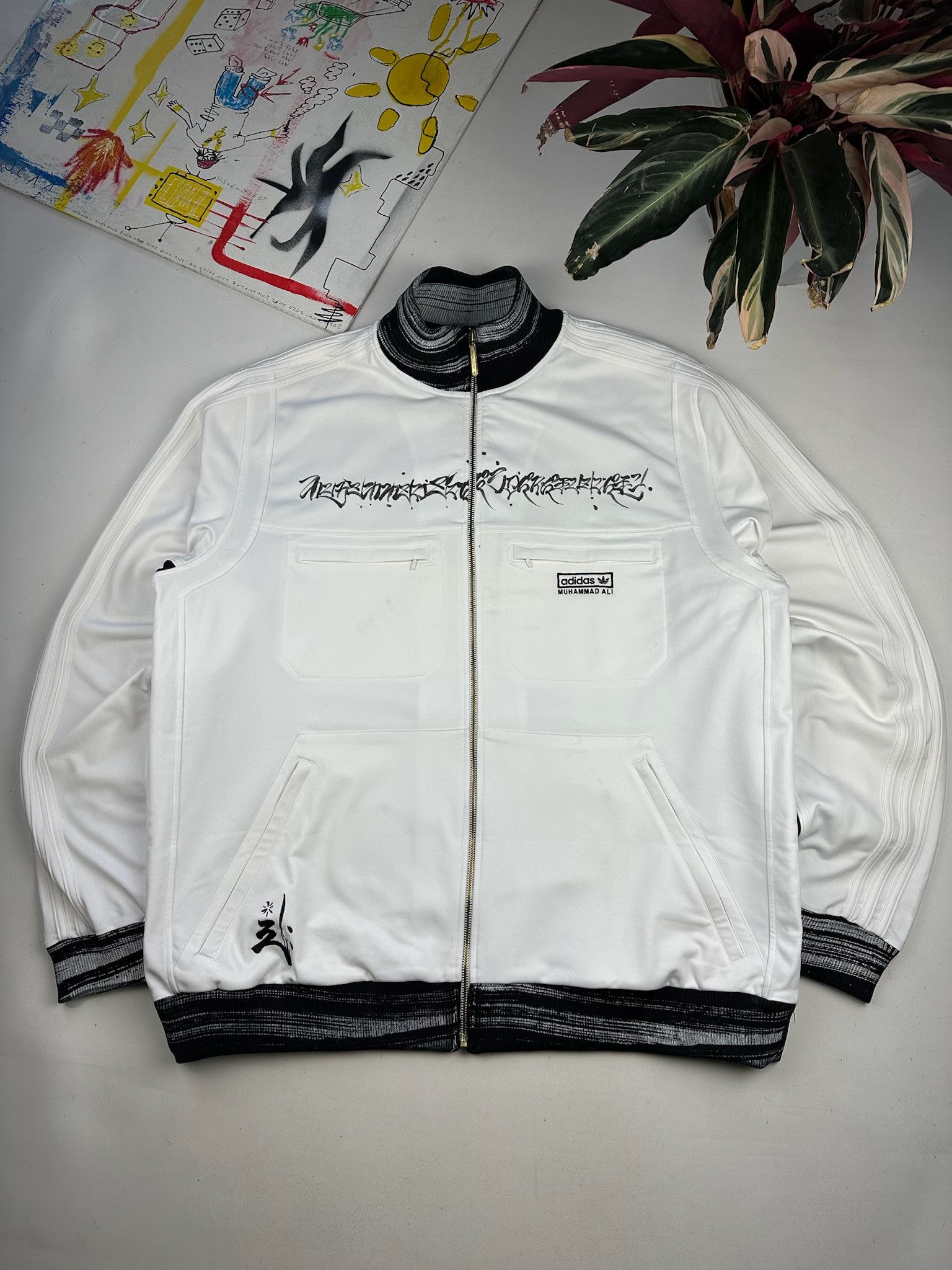 Adidas Muhammad Ali Adidas Track Jacket Rare Size US XXL / EU 58 / 5 - 2 Thumbnail