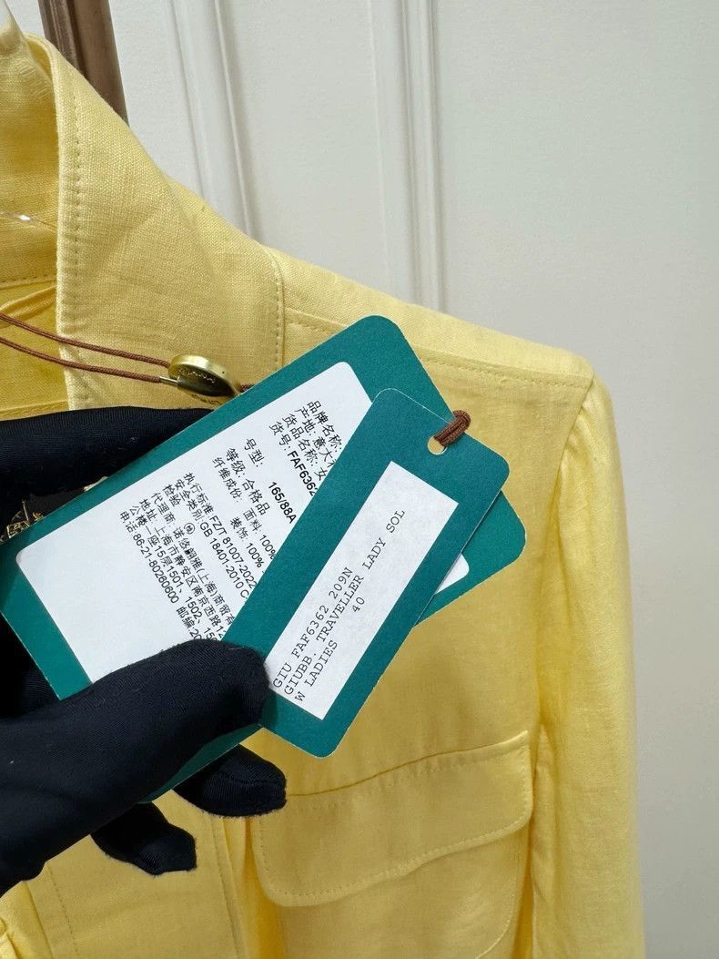 Loro Piana Loro Piana Traveller Yellow Linen Jacket-2508 Size US M / EU 48-50 / 2 - 4 Thumbnail