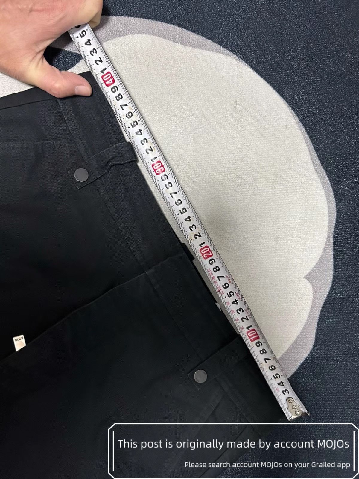 Dior Sz 46 Dior Metal Logo Label Cargo mojos1127 Size US 30 / EU 46 - 5 Thumbnail