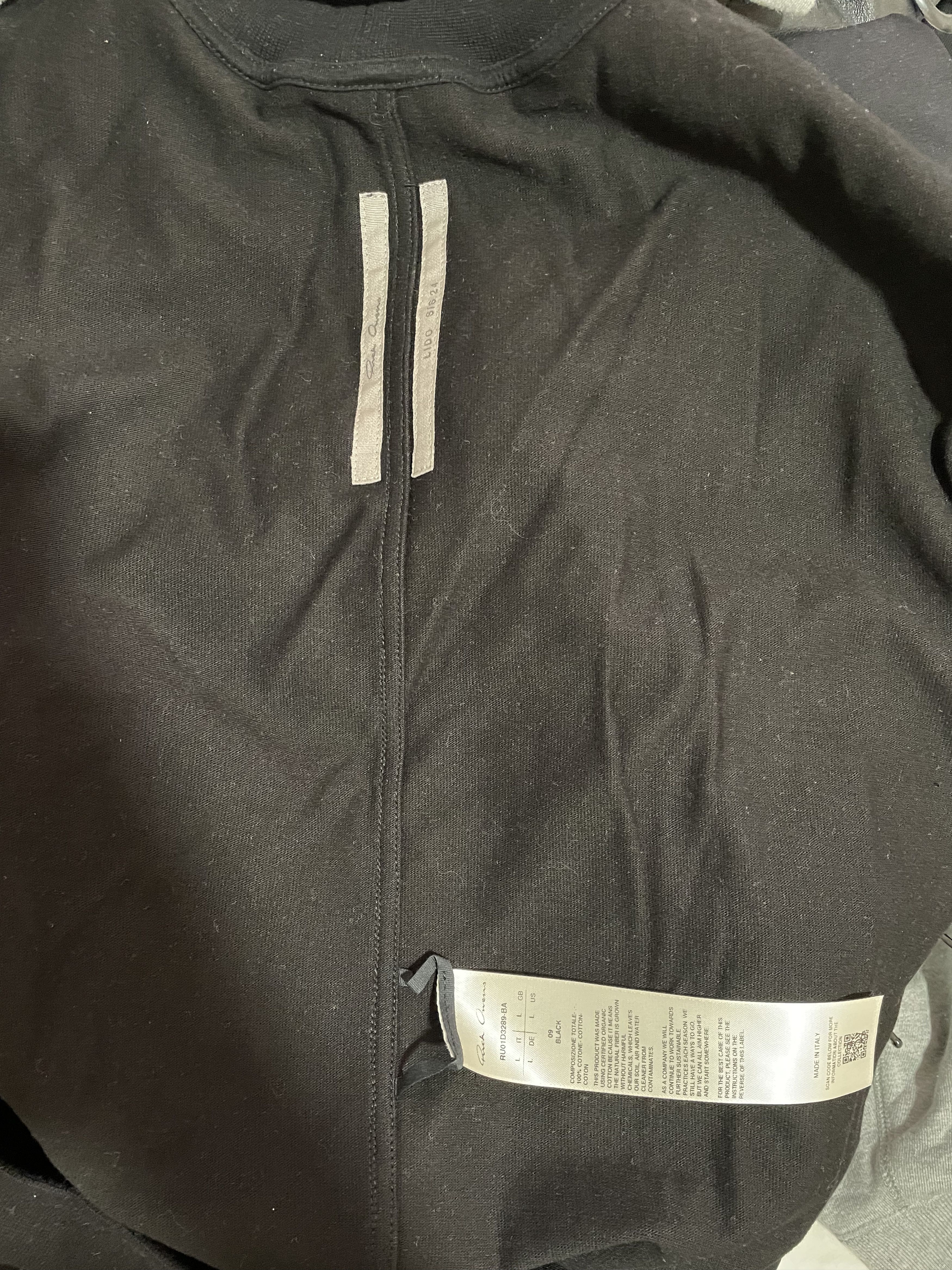 Rick Owens SS24 LIDO Cropped Crewneck Sweat L Size US L / EU 52-54 / 3 - 8 Thumbnail
