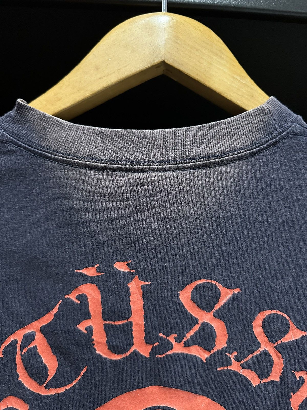 Stussy × Vintage Vintage Stussy Skulls Skateboard Sun Faded Tee Size US M / EU 48-50 / 2 - 5 Thumbnail