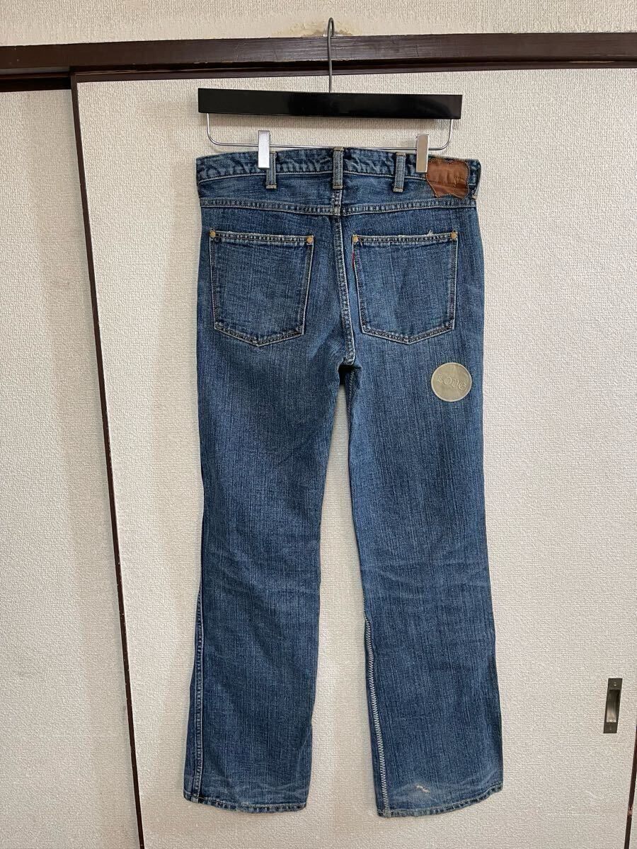 Number (N)ine Patchwork DENIM PANTS Indigo Size 2×30 Menswear