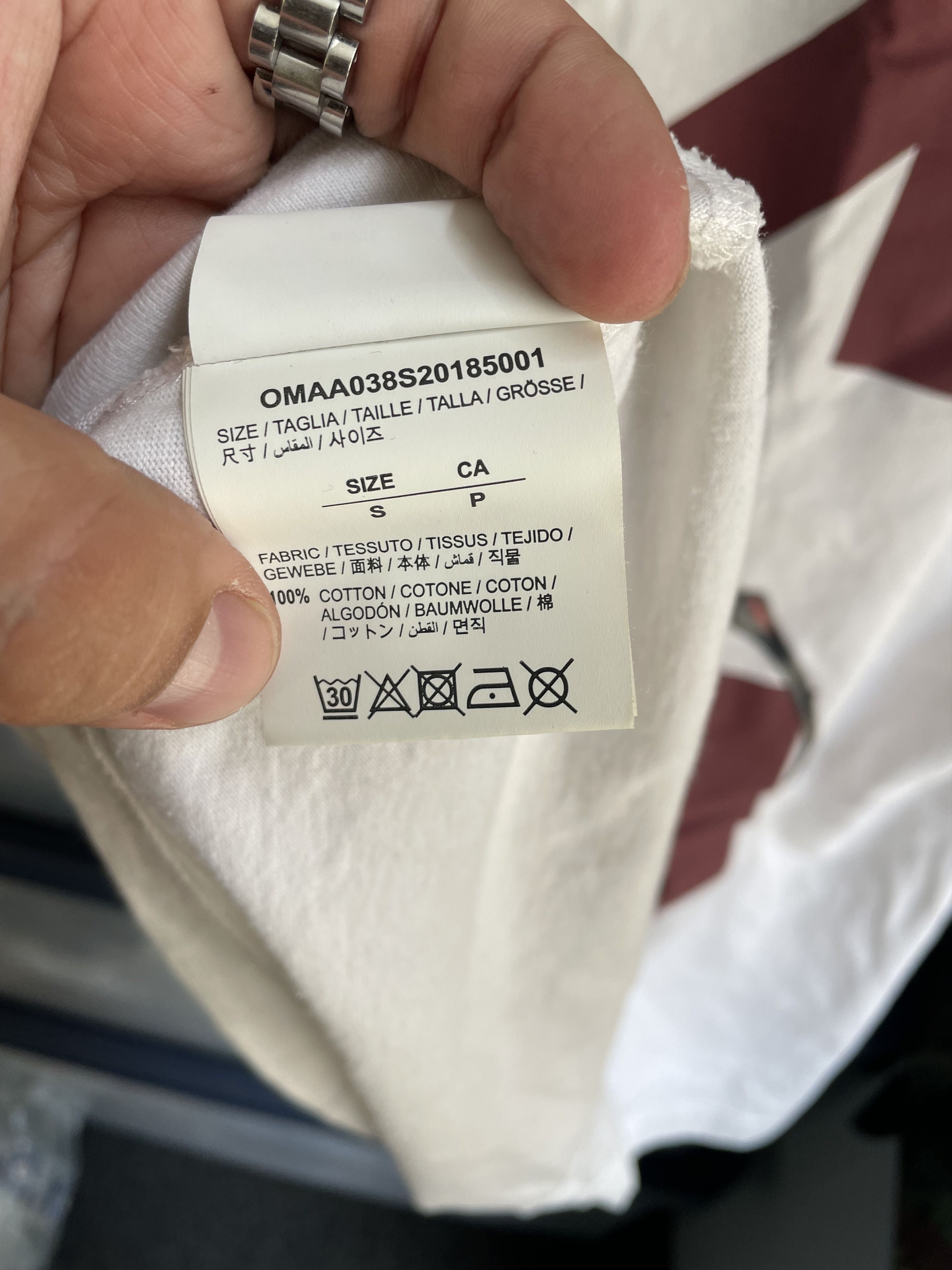 Off-White Off-White Spiders SS20 T-Shirt Size US S / EU 44-46 / 1 - 5 Thumbnail