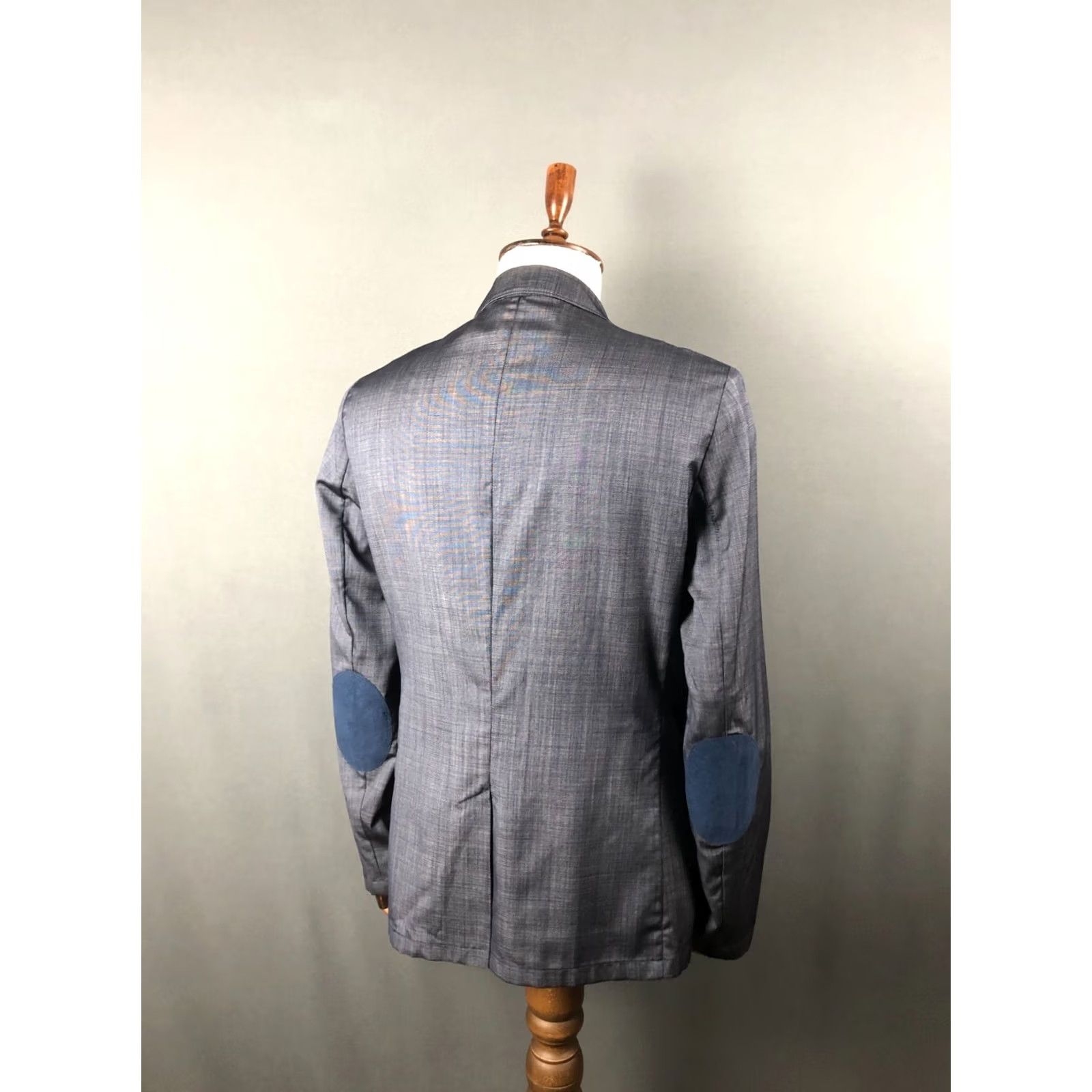 Emporio Armani Emporio Armani Blazer Mens One Size Blue Summer Viscose Men Lightweight Size 44L - 3 Thumbnail